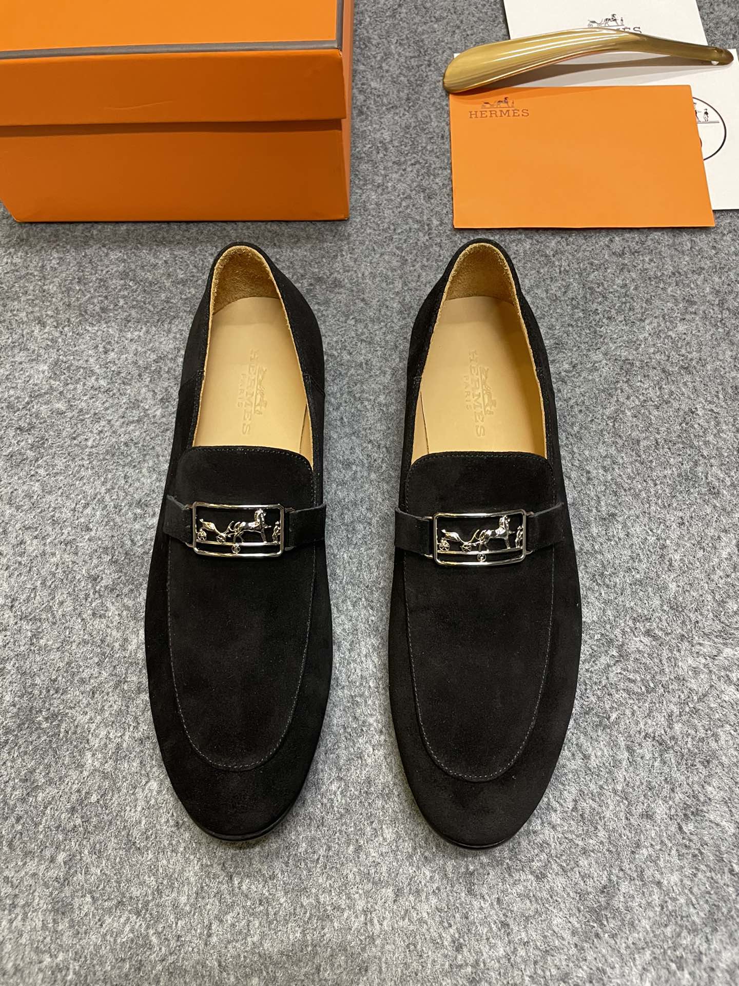 Hermes shoe Please contact the homepage for this multi-color detailed picture and real-life video — Premium Replica