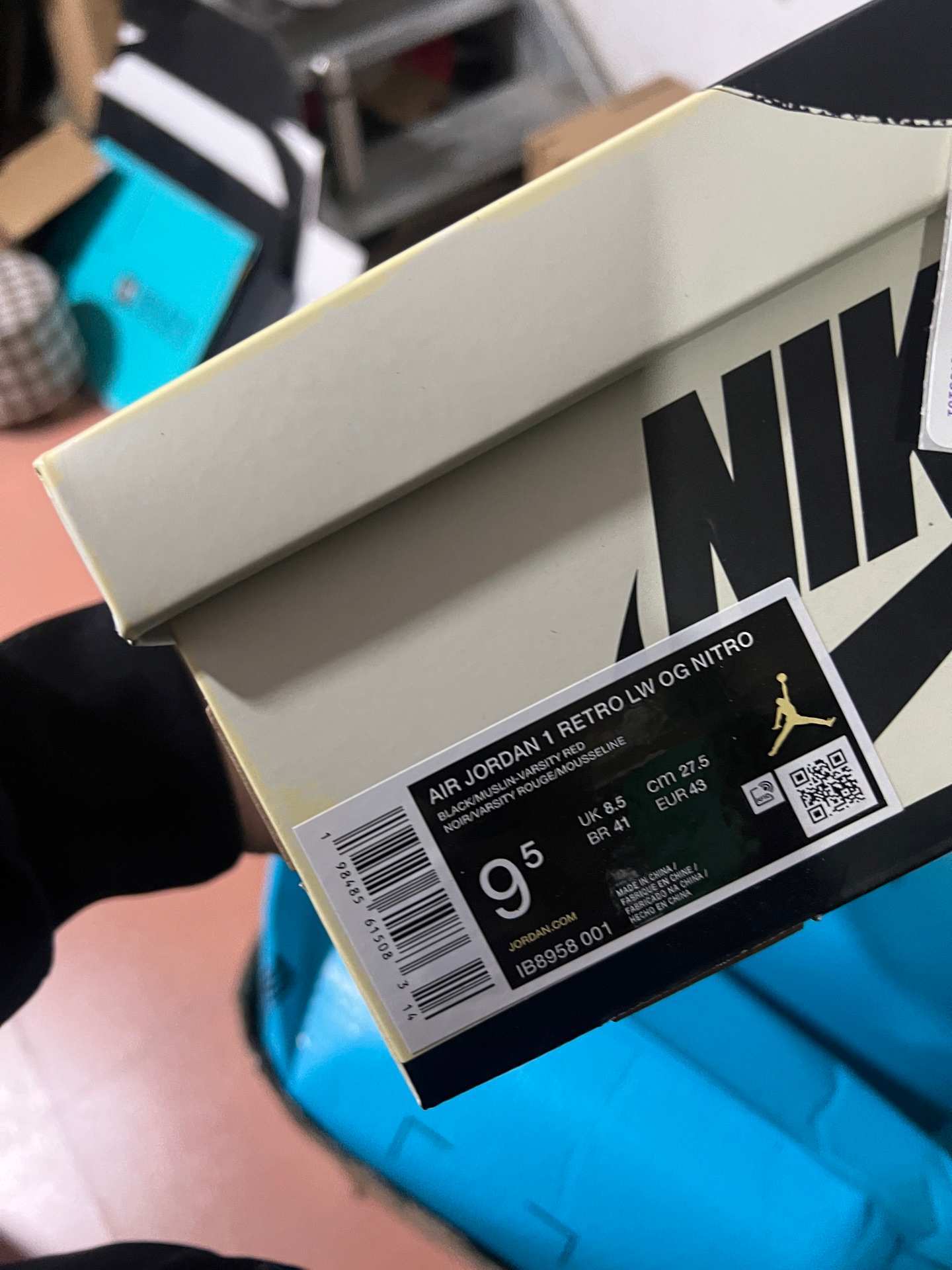 AIR JORDAN Nigel Sylvester x Jordan Air Jordan 1 Retro Low OG Nitro "Better With Time" — AAA Quality Replica