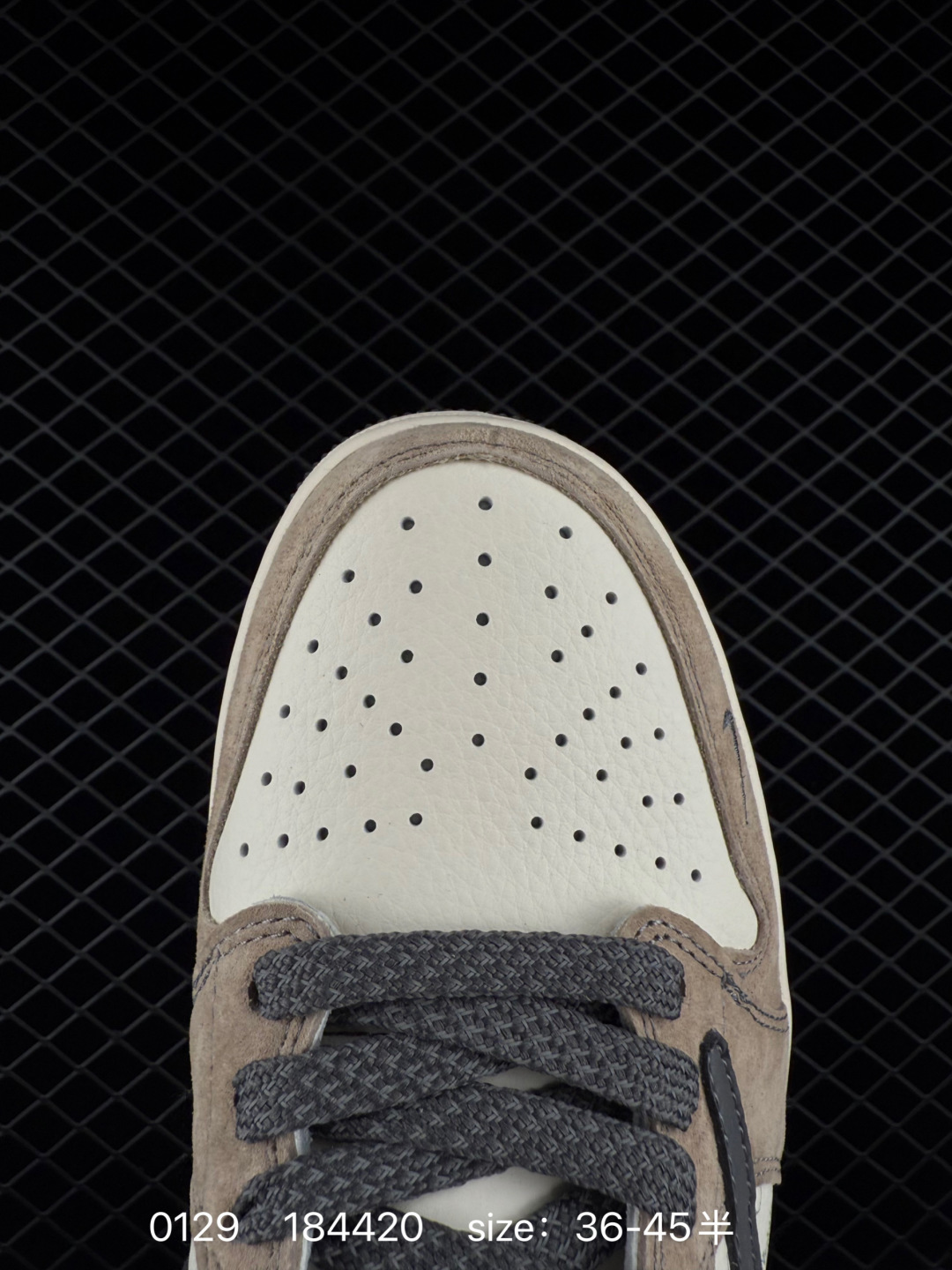 Travis Scott x Fragment Design x Jordan Air Jordan 1 Low OG SP Supreme “ ” — AAA Quality Replica