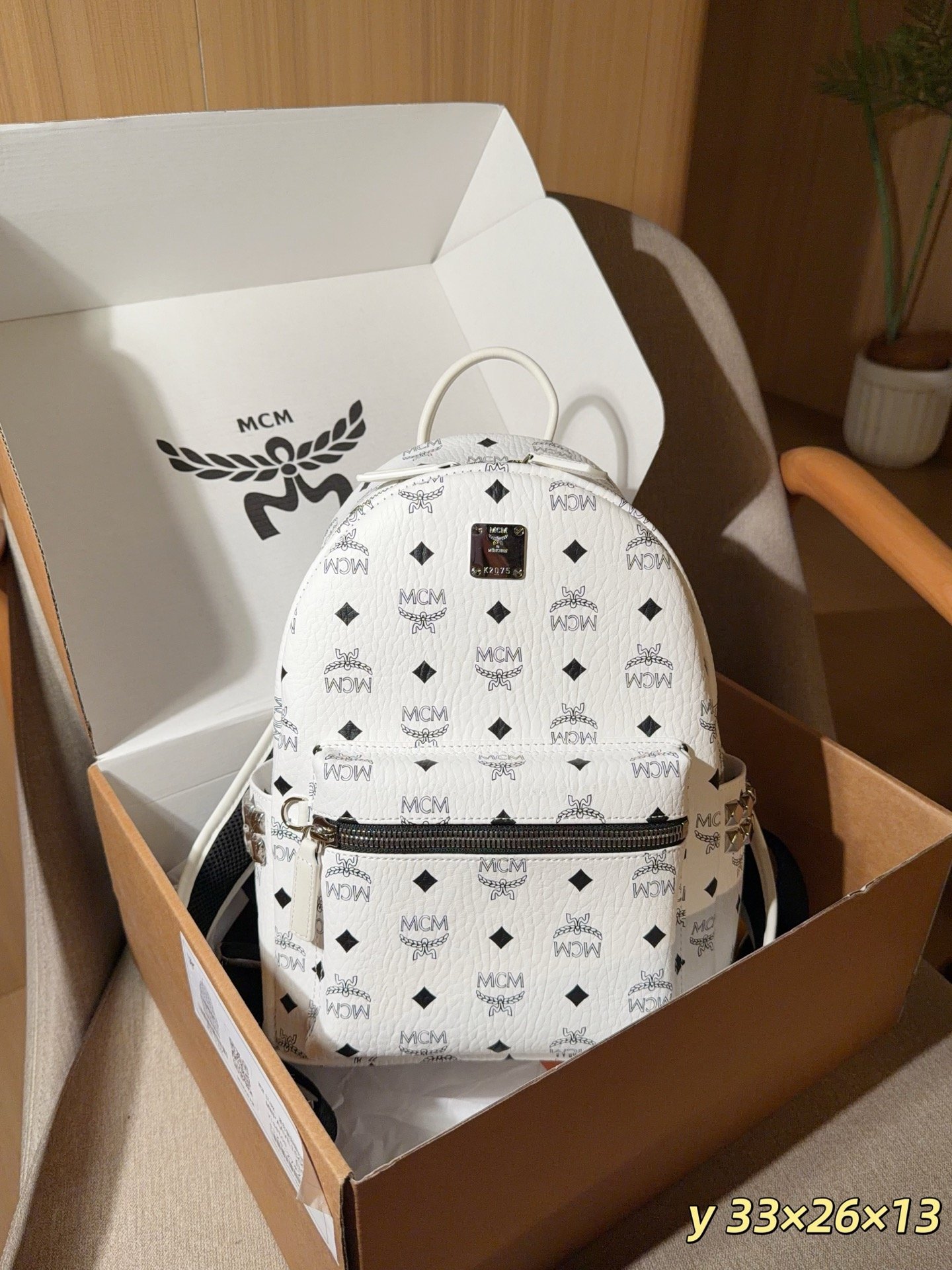 MCM bag classic backpack backpack