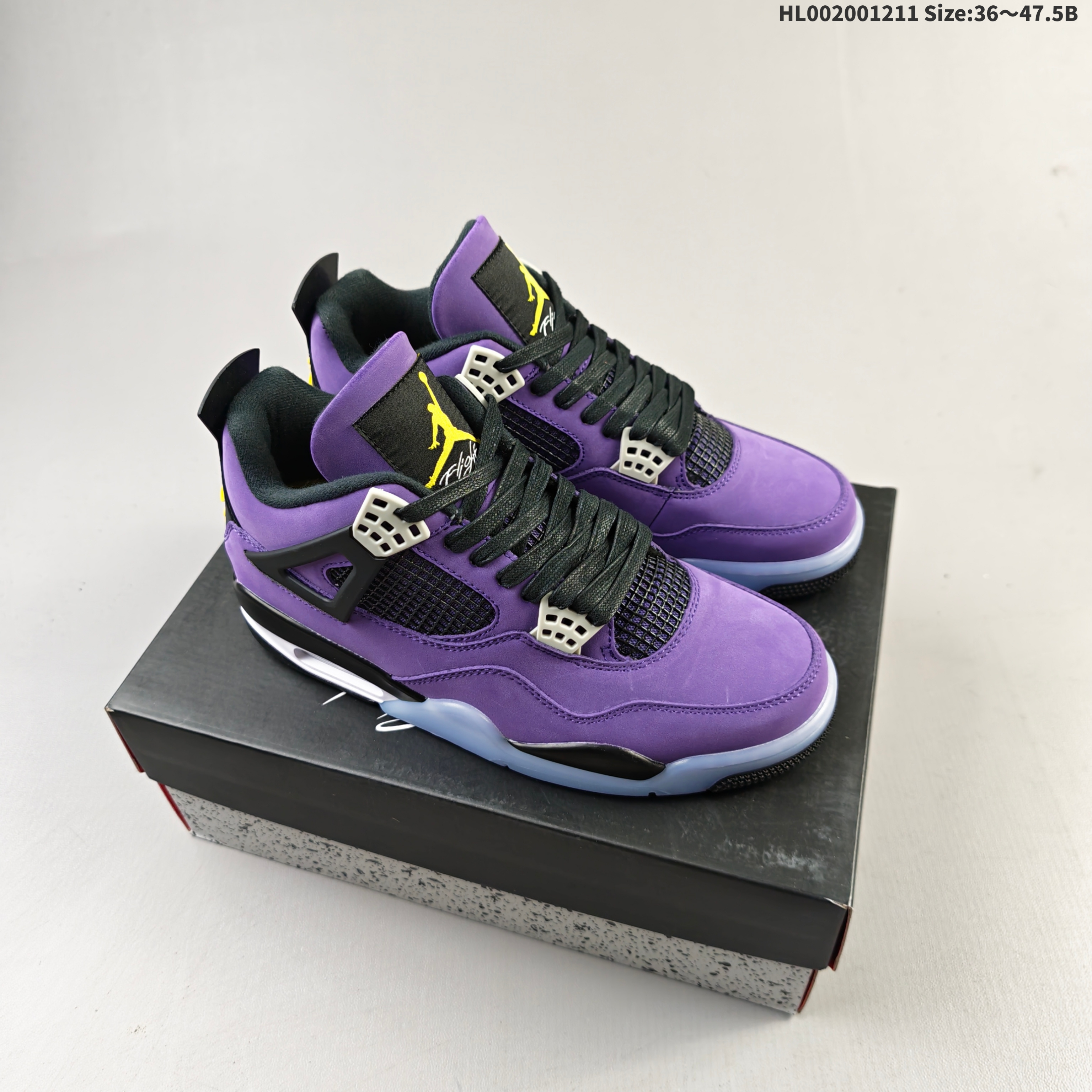 Air Jordan 4 Retro OG "Imperial Purple" replica AIR JORDAN 4 aj4 4 replica