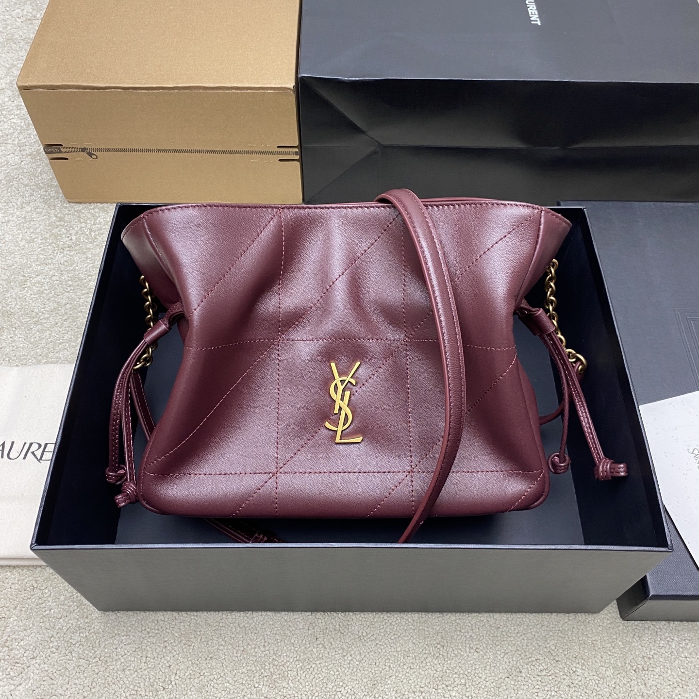YSL bag YSL Jamie 4 3 large po tote OK tote 22bag — 1:1 Replica For Sale