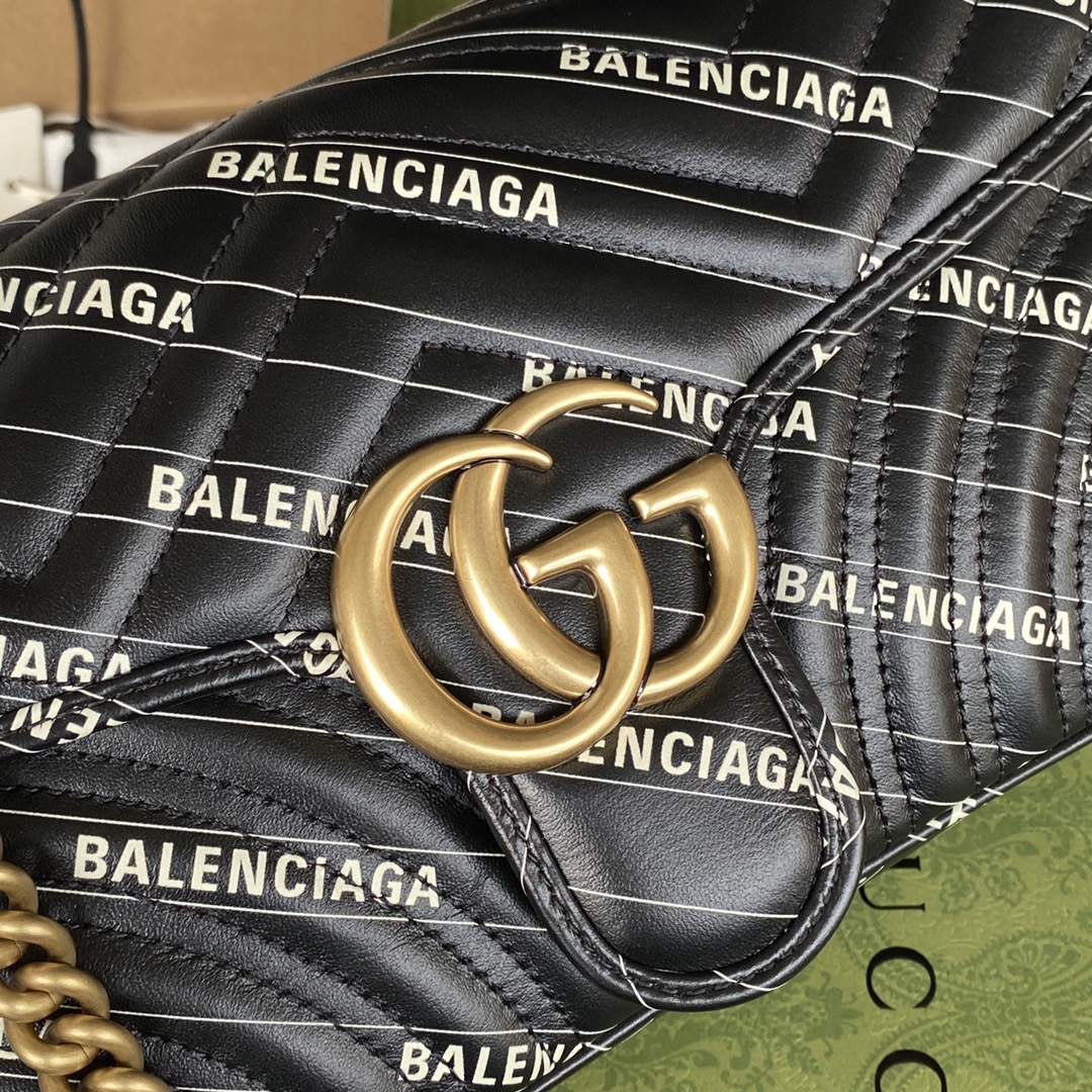 Balenciaga taske (Cdfmall 】 The Hacker Project GG Marmont