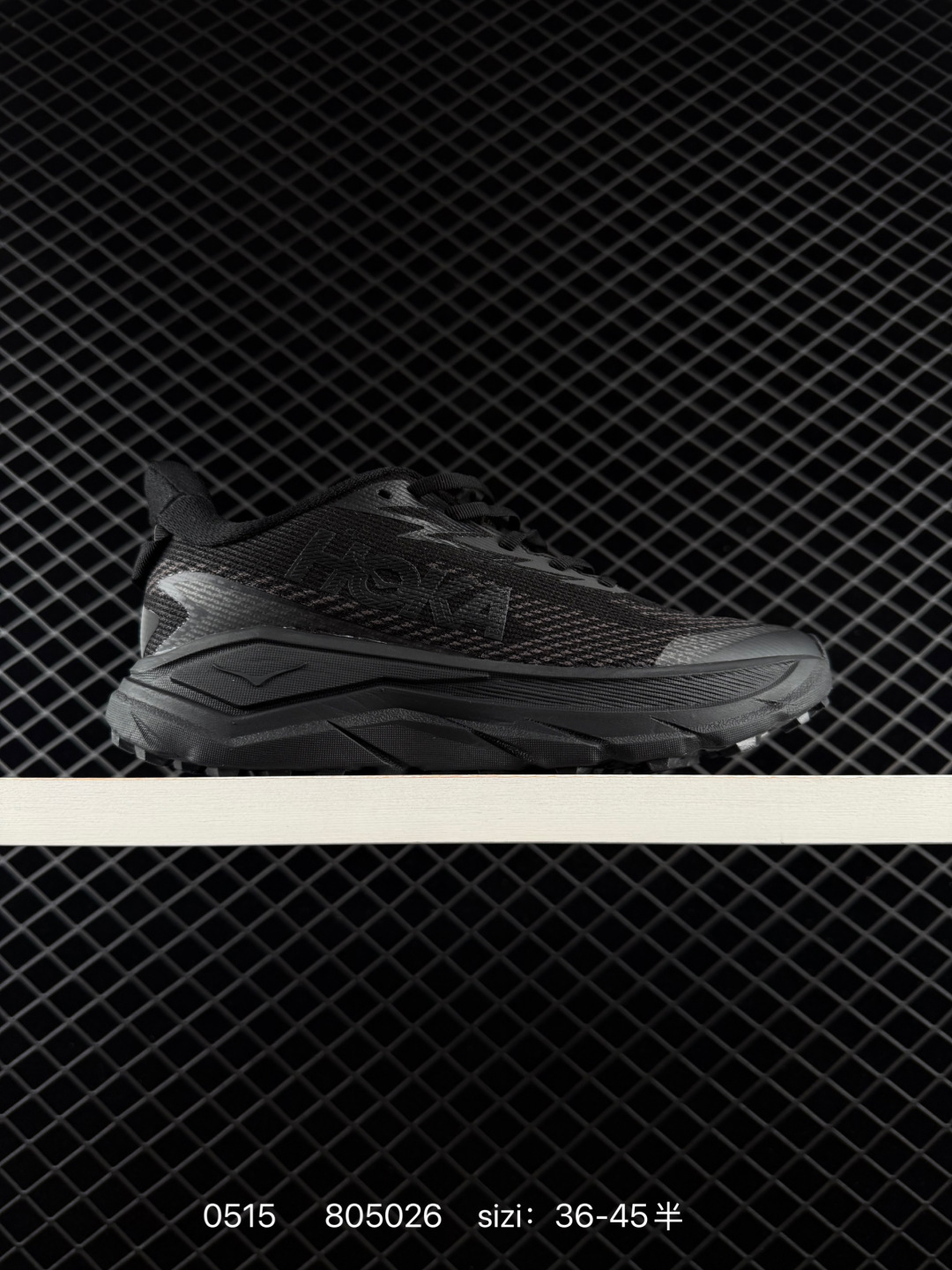 HOKA ONE ONE Bondi 9 Black Dark Grey EU 36-45 Running Shoe Running Sneakers - Unisex BS-86227