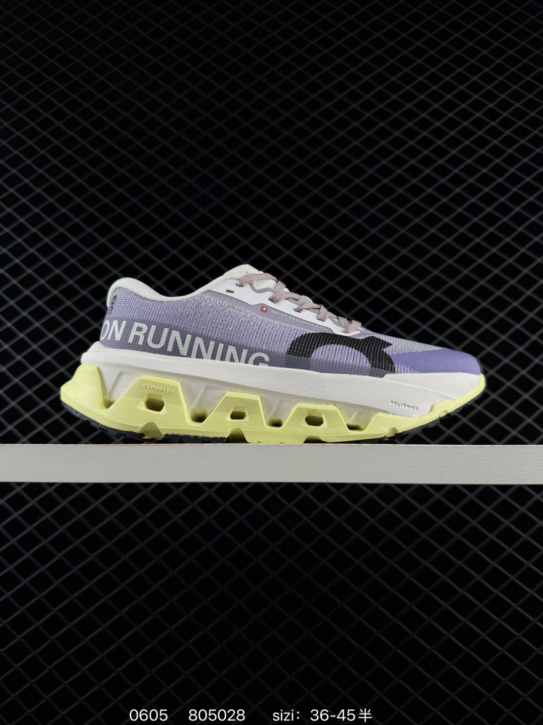 On Cloudtilt Loewe x On Purple White Black Lime EU 36-45 Running Shoe Running Sneakers - Unisex BS-85203