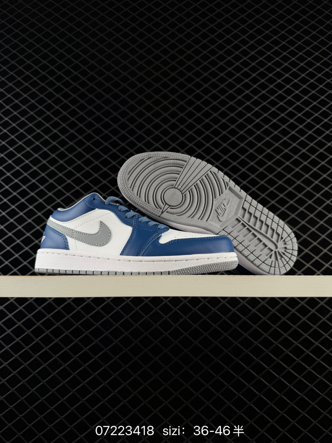 Air Jordan 1 Low AIR JORDAN 1 aj1 1 Swoosh Logo — 1:1 Replica For Sale