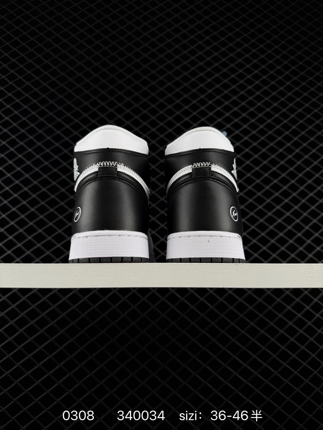 Union LA x Fragment Design x Air Jordan 1 Retro High OG "White Black" AIR JORDAN 1 a — AAA Quality Replica