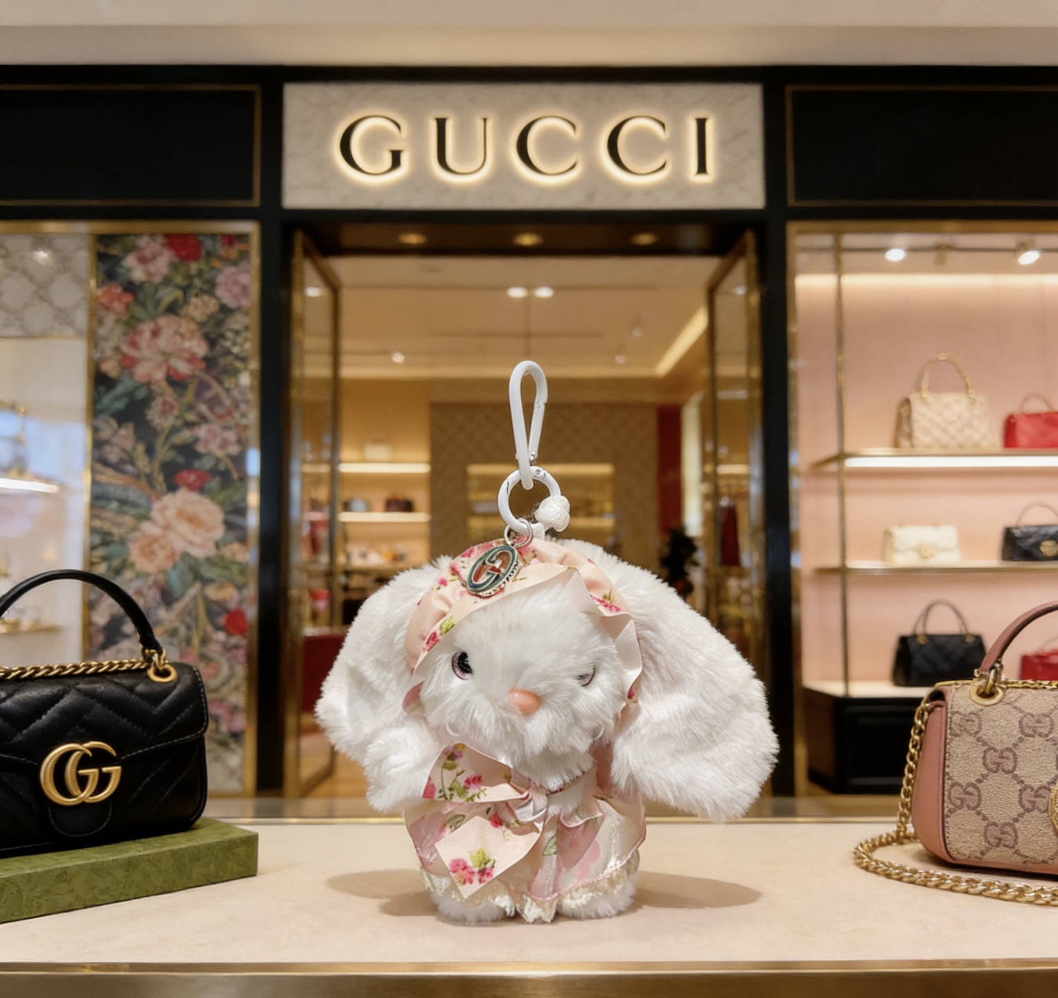 Gucci Jewelry New Release 𝐆𝐮𝐜𝐜𝐢 Keychain New Charm Anger Forest G Keychain — Premium Replica