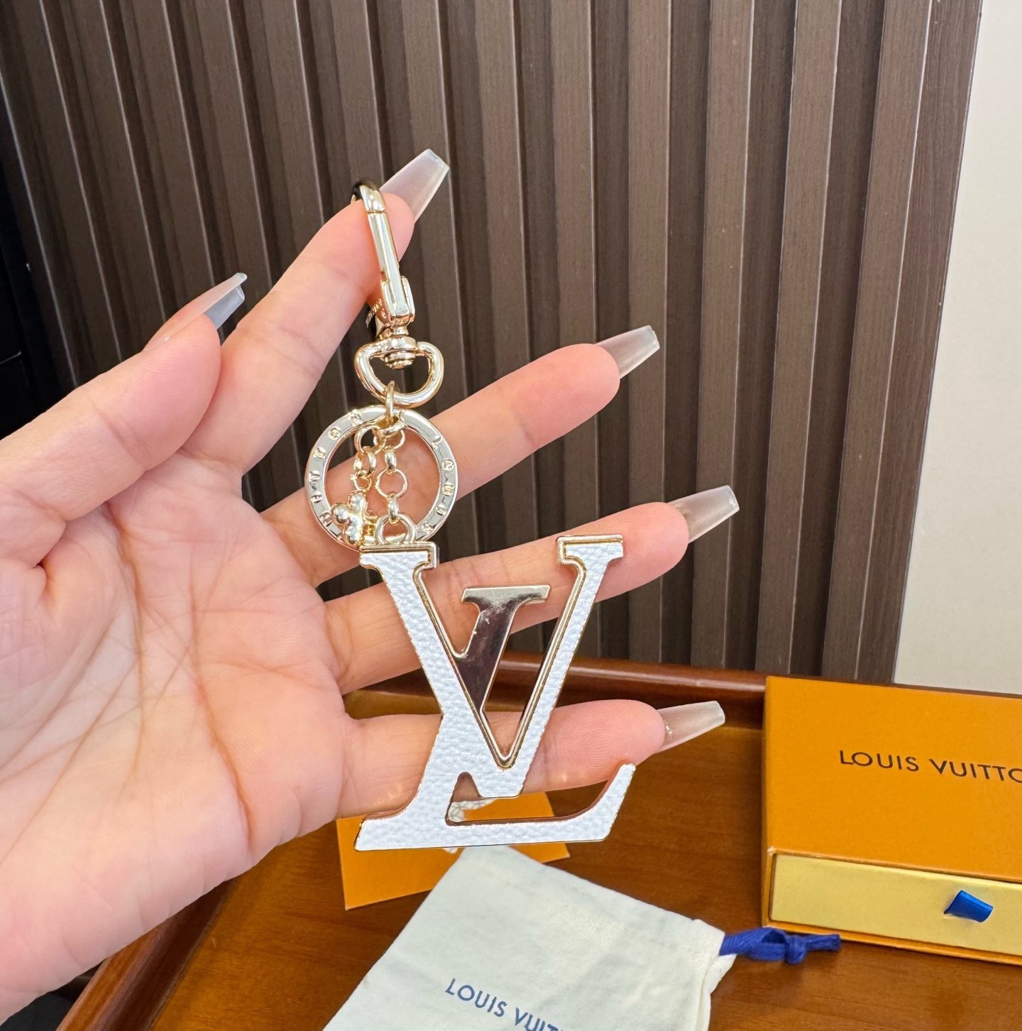 Louis Vuitton Jewelry LVKeychain Charm LV X TM LV ICONIC