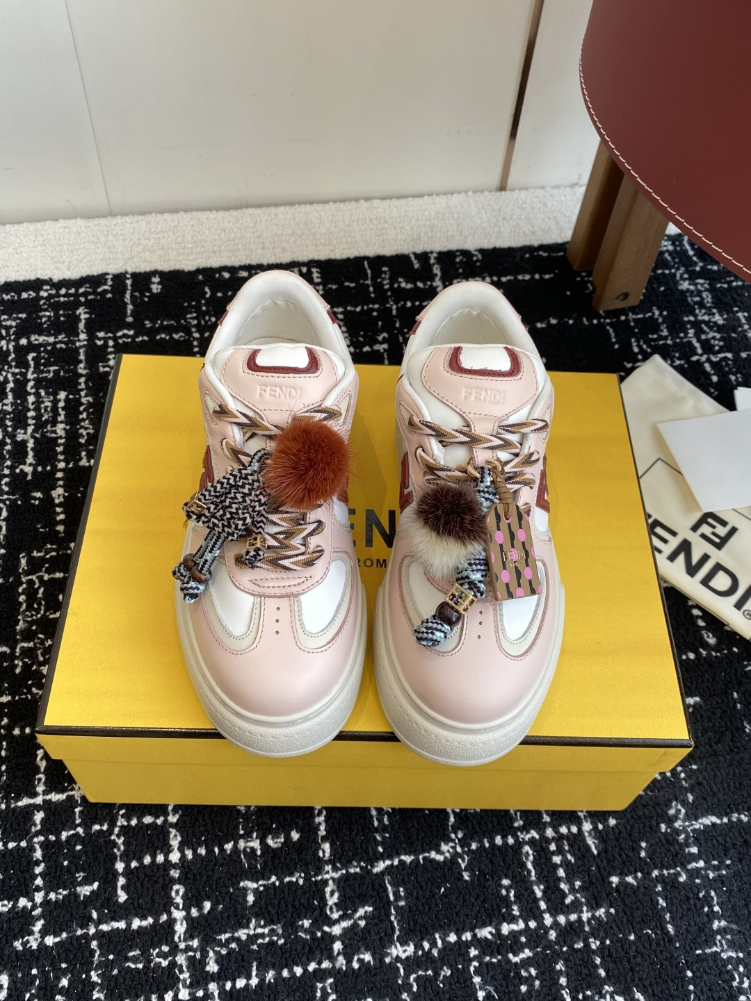 Fendi women's shoes Fendi 25ss match Series — Premium Replica