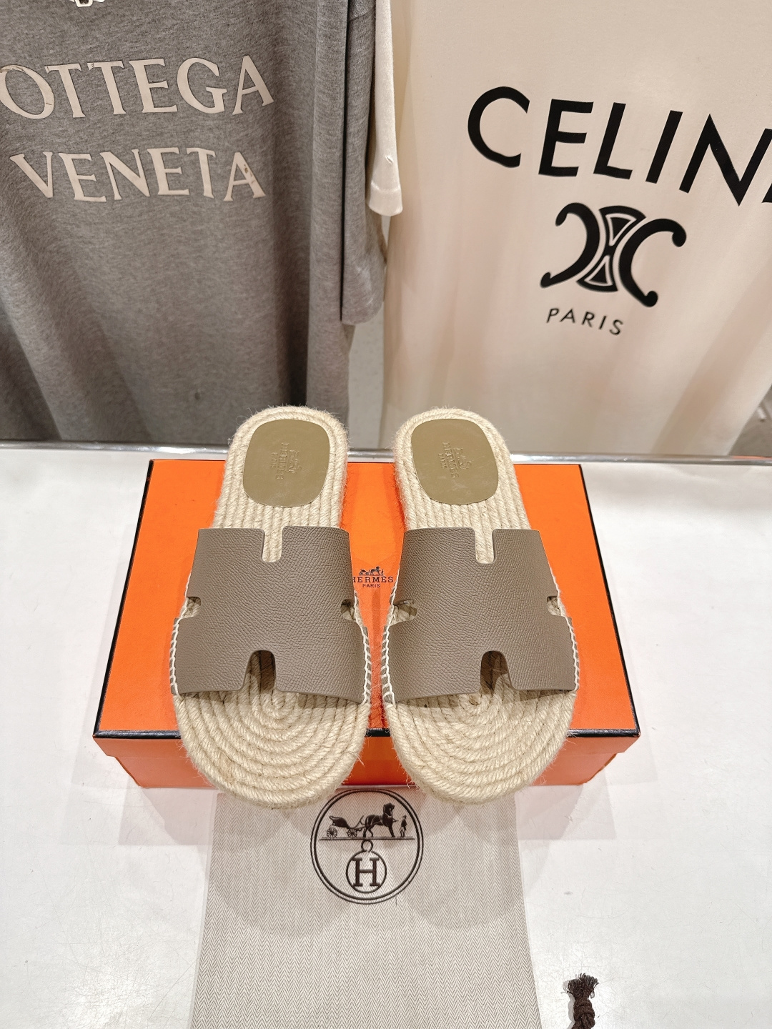 Hermes women's shoes HERMES* Hermes H F050 2026ss H — Premium Replica