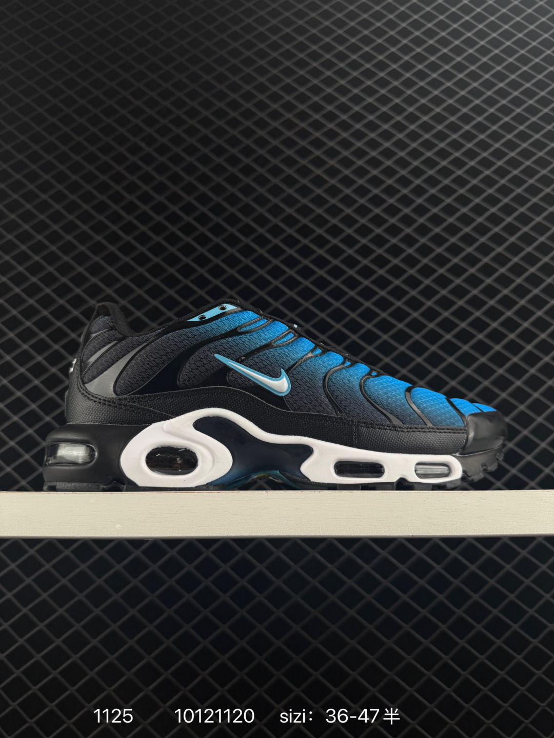 Nike Air Max Plus Black Blue 36-47 5 Running Unisex BS-74017