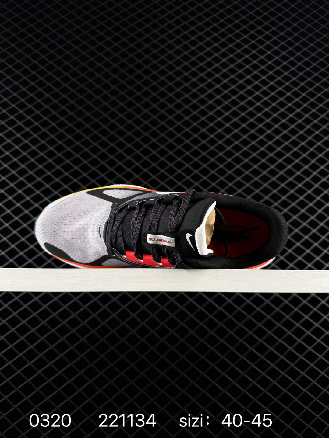 Nike Structure Plus ReactX Air Zoom Grey Black White Orange Red Yellow EU 40-45 Running Men s BS-72555