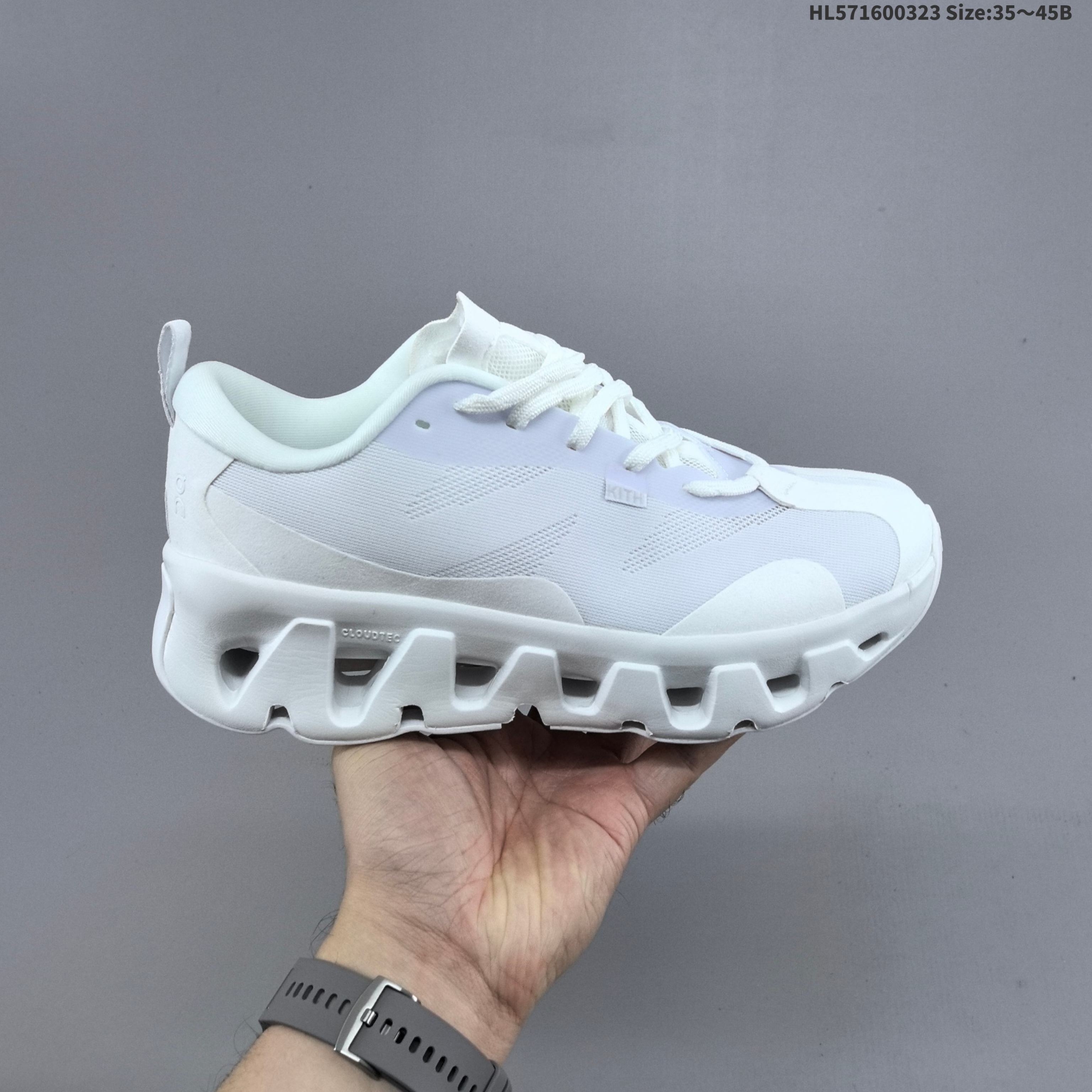 On Cloudswift K-Tech All White EU 35-45 Running Shoe Running Sneakers - Unisex BS-69665