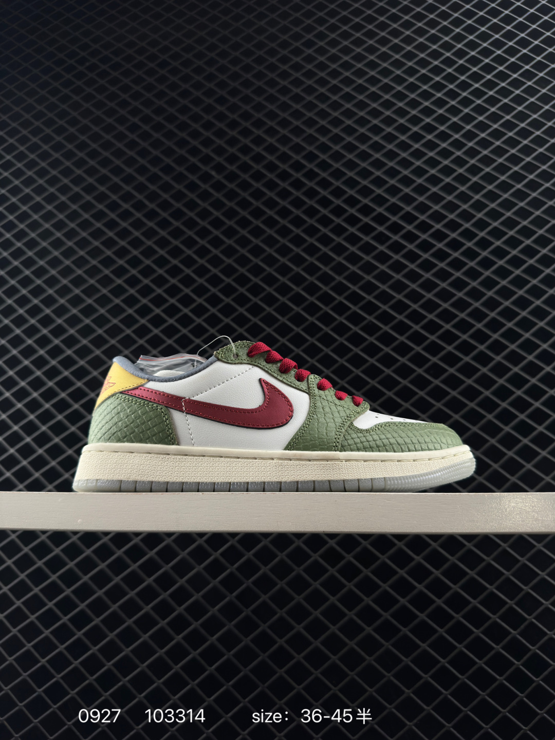 Nike Air Jordan 1 Low AIR JORDAN 1:553558 113 Size:36-36.5 37.5 — AAA Quality Replica