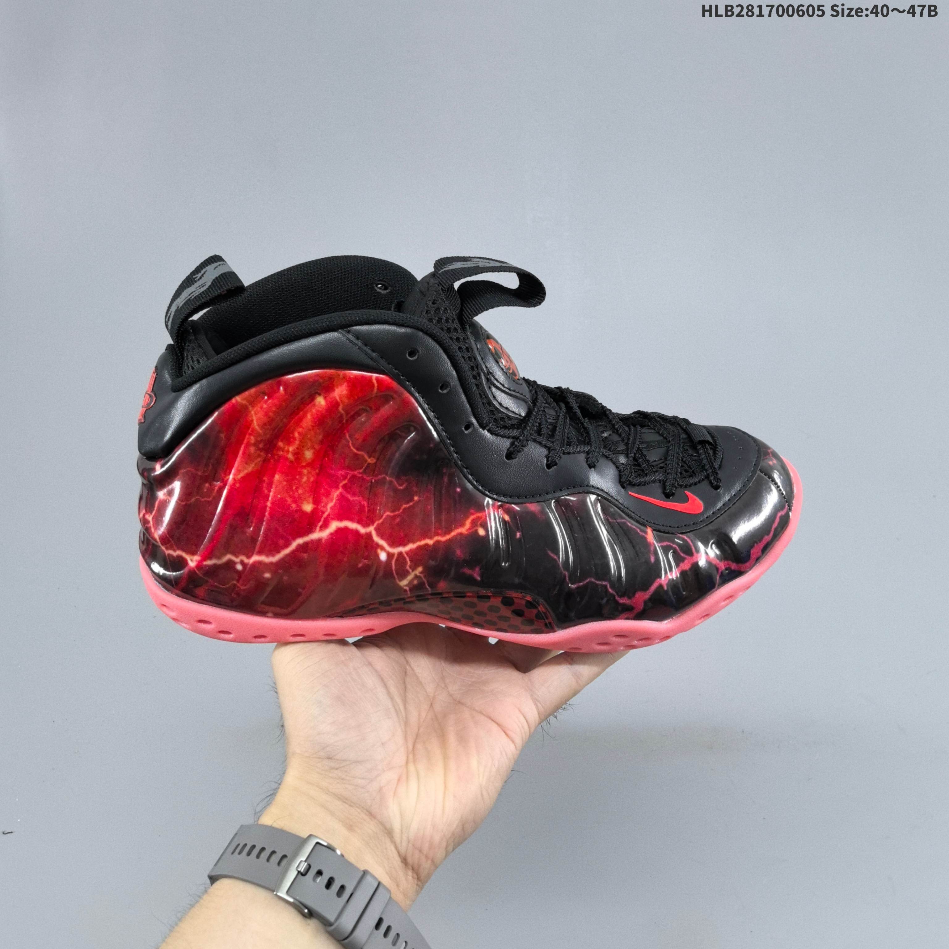 Other Nike/ Nike Air Foamposite One PRM"Blue Mirror"NBA IR7336 001 — Premium Replica