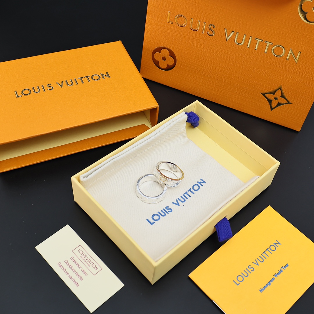 Louis Vuitton Jewelry Louis Vuitton Louis Vuittonlv logo M L 6-11 — 1:1 Replica For Sale