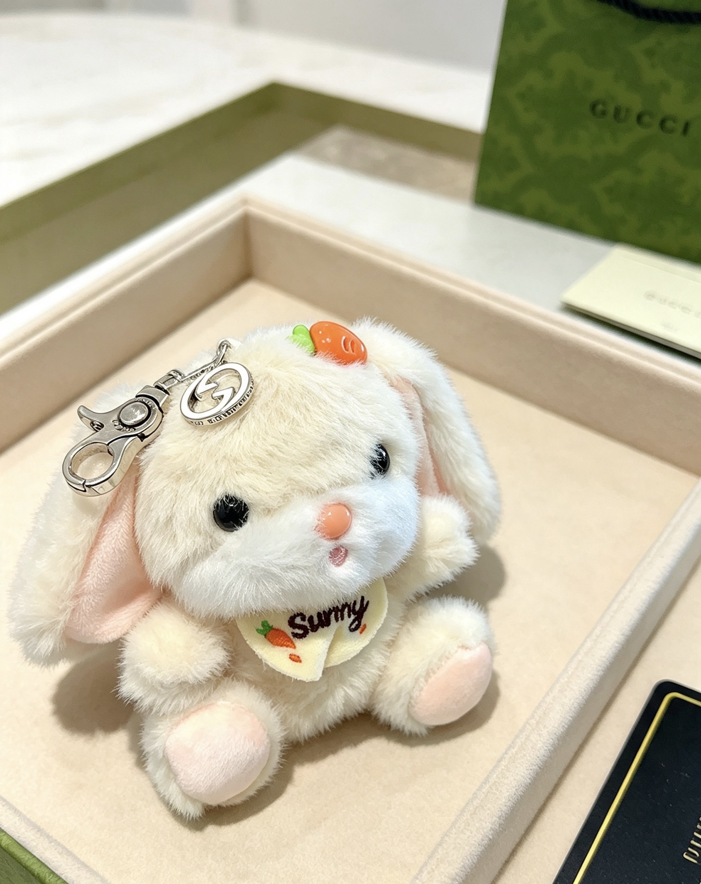 Gucci Jewelry New Release 𝐆𝐮𝐜𝐜𝐢 Keychain New Charm Anger Forest G Keychain — 1:1 Replica