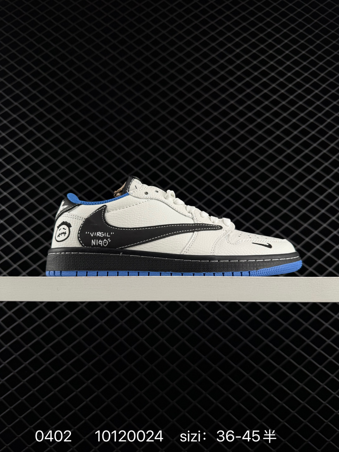 LN Travis Scott x Fragment Design x Jordan Air Jordan 1 Low OG SP “ ” — 1:1 Replica