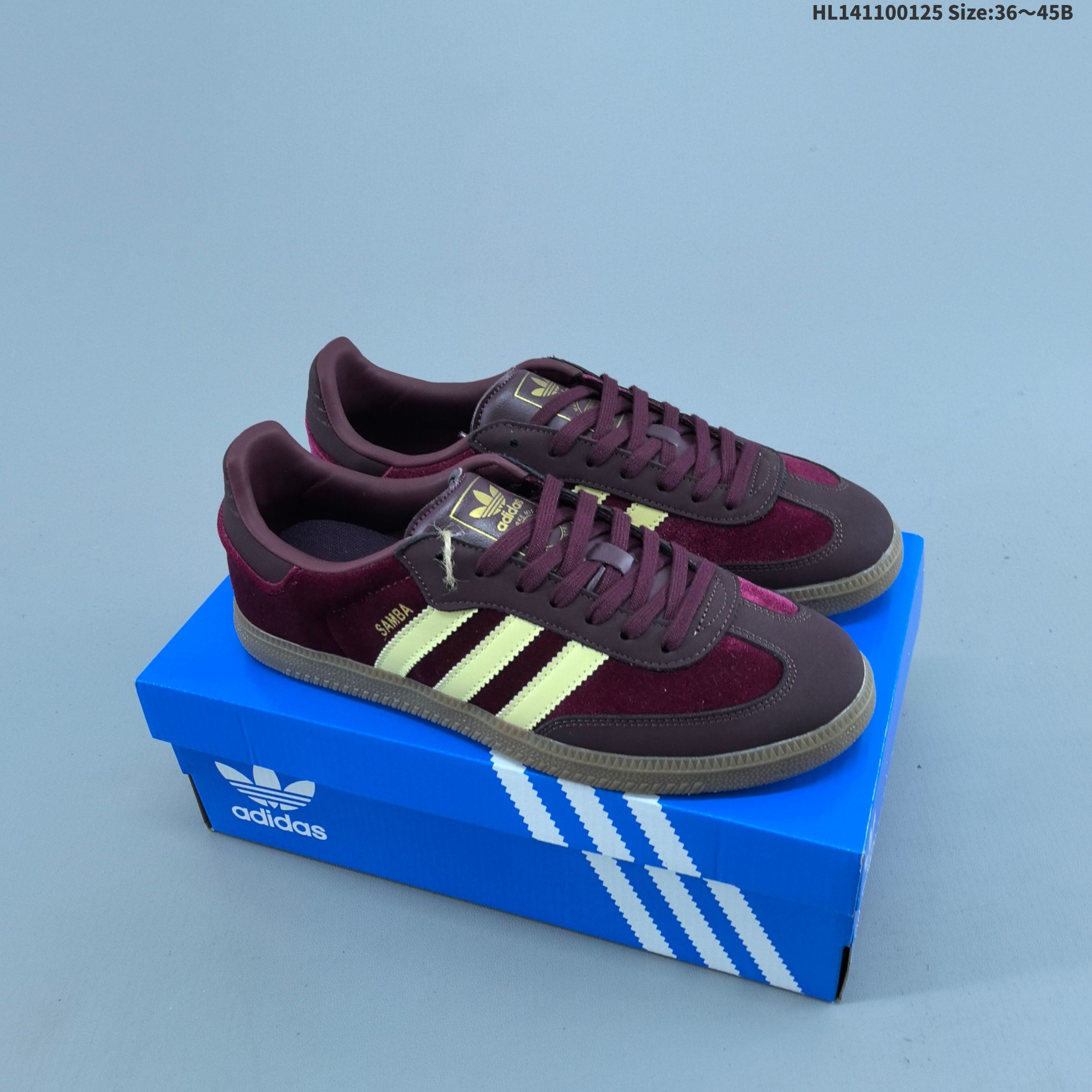 Adidas Originals Samba OG 36 36⅔ 37⅓ 38 38⅔ 39⅓ 40 40⅔ 41⅓ — AAA Quality Replica