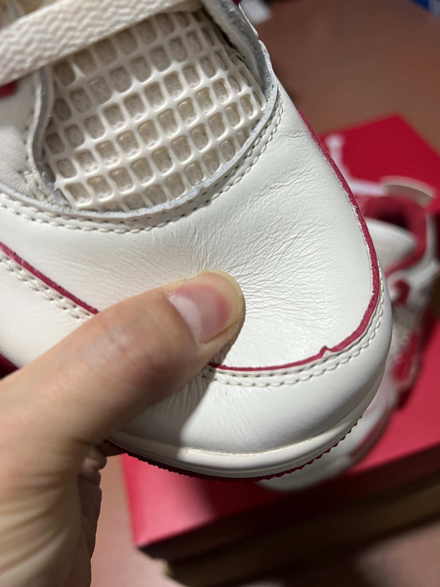 og AIR JORDAN 4 Retro Valentine's Day "Sierra Red" HV0823-108 — 1:1 Replica For Sale