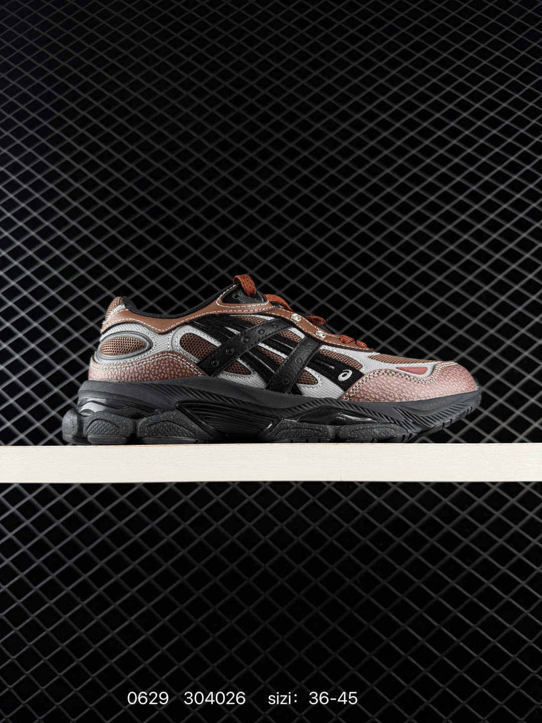 ASICS Gel-NYC 2 0 Black Silver Brown Grey EU 36-45 Running Shoe Running Sneakers Unisex BS-81812