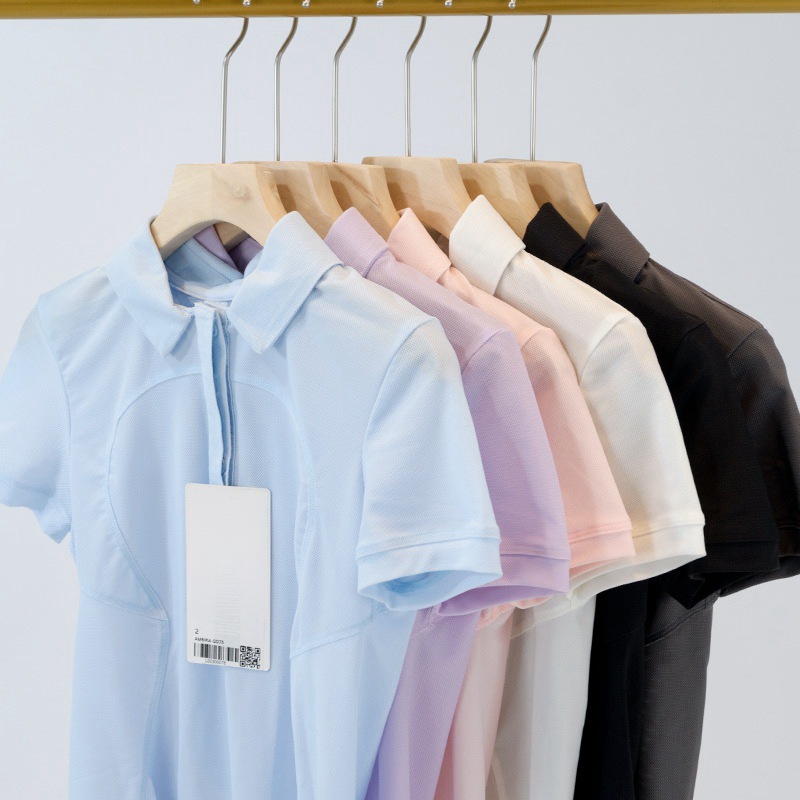 Lulu T-shirt Lululemon Women's T polo — 1:1 Replica