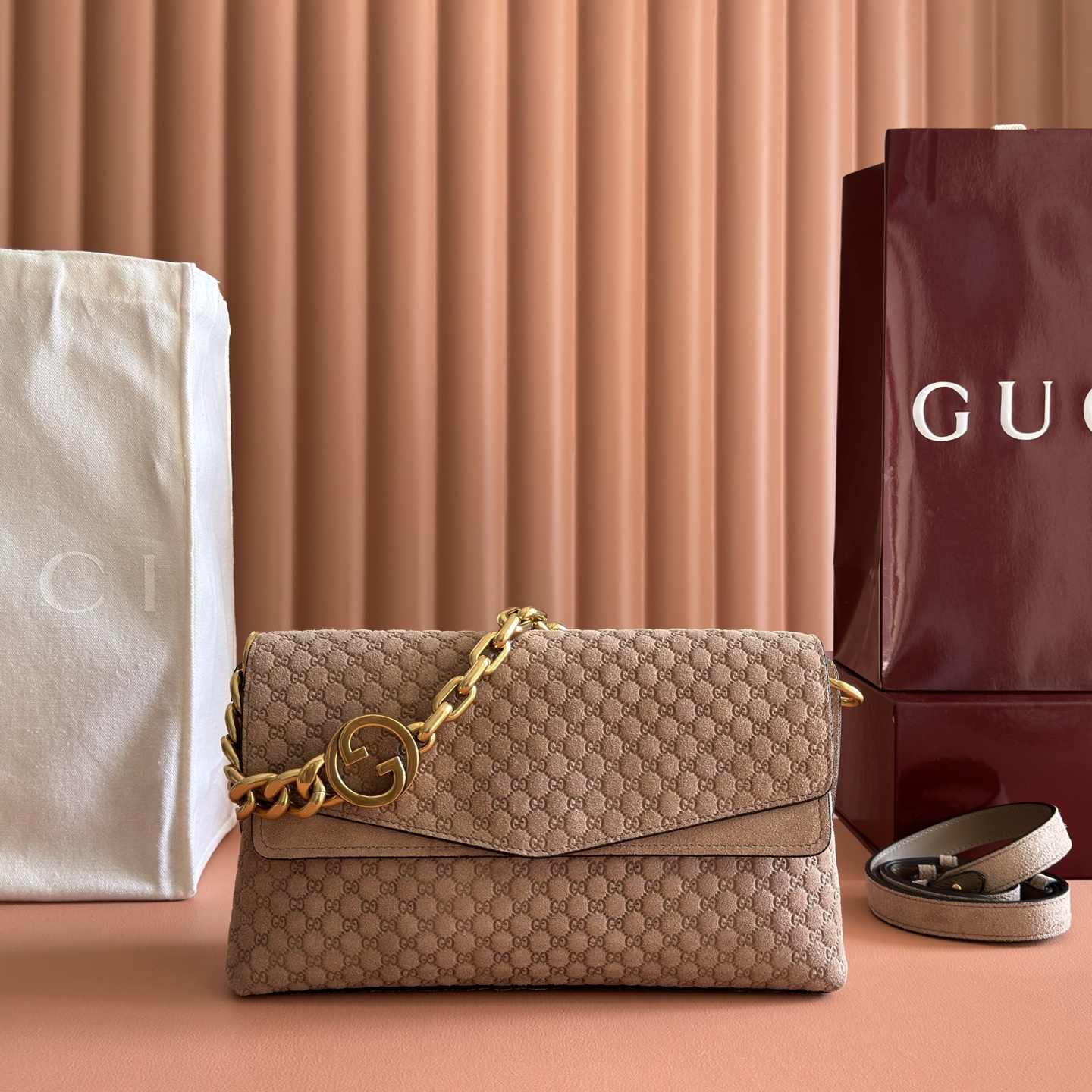 Gucci bag Original factory leather configuration and full counter packaging] This handbag combines — 1:1 Replica For Sale