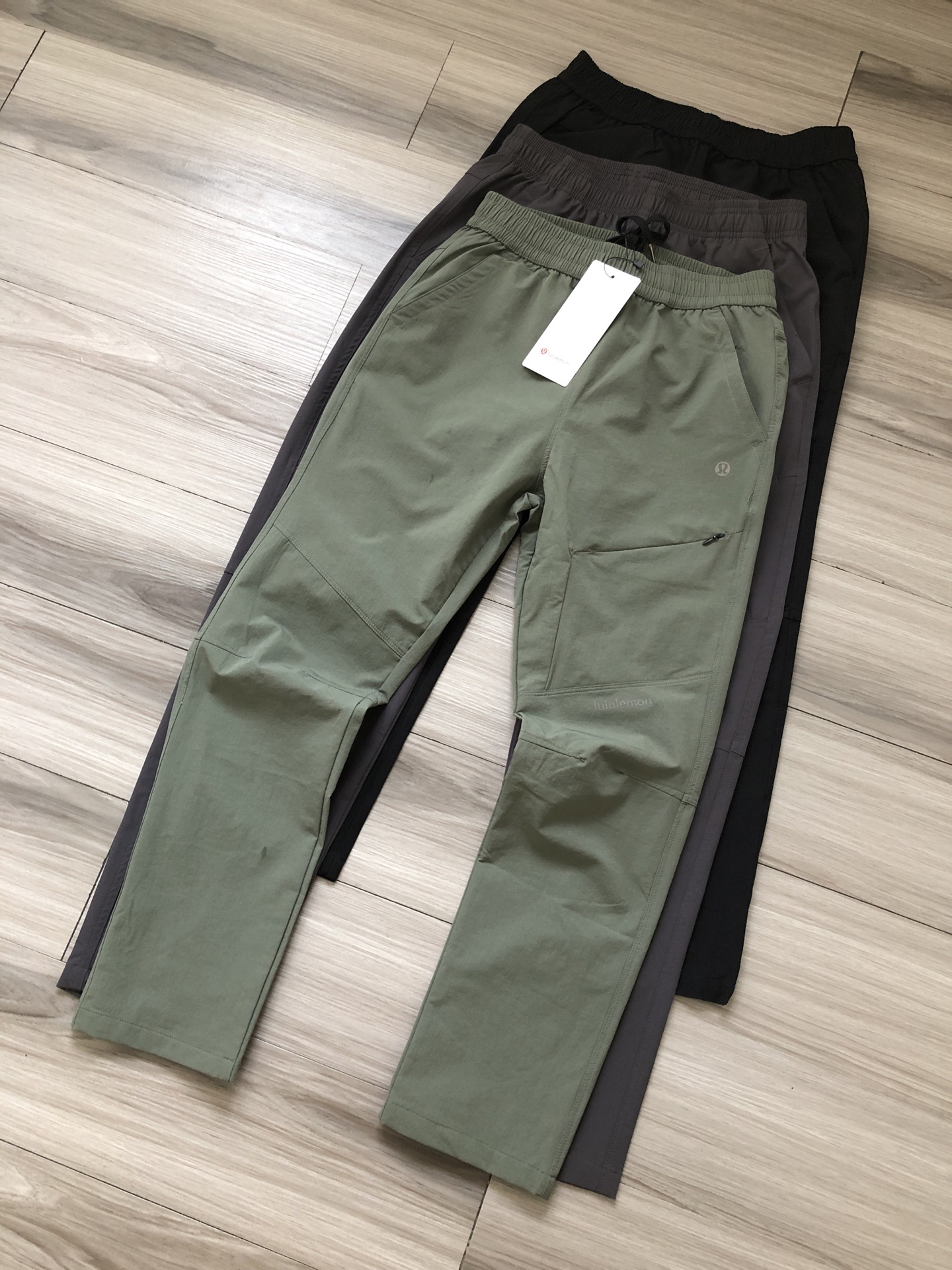Lulu Calças masculinas Lululemon ® Athletica logo