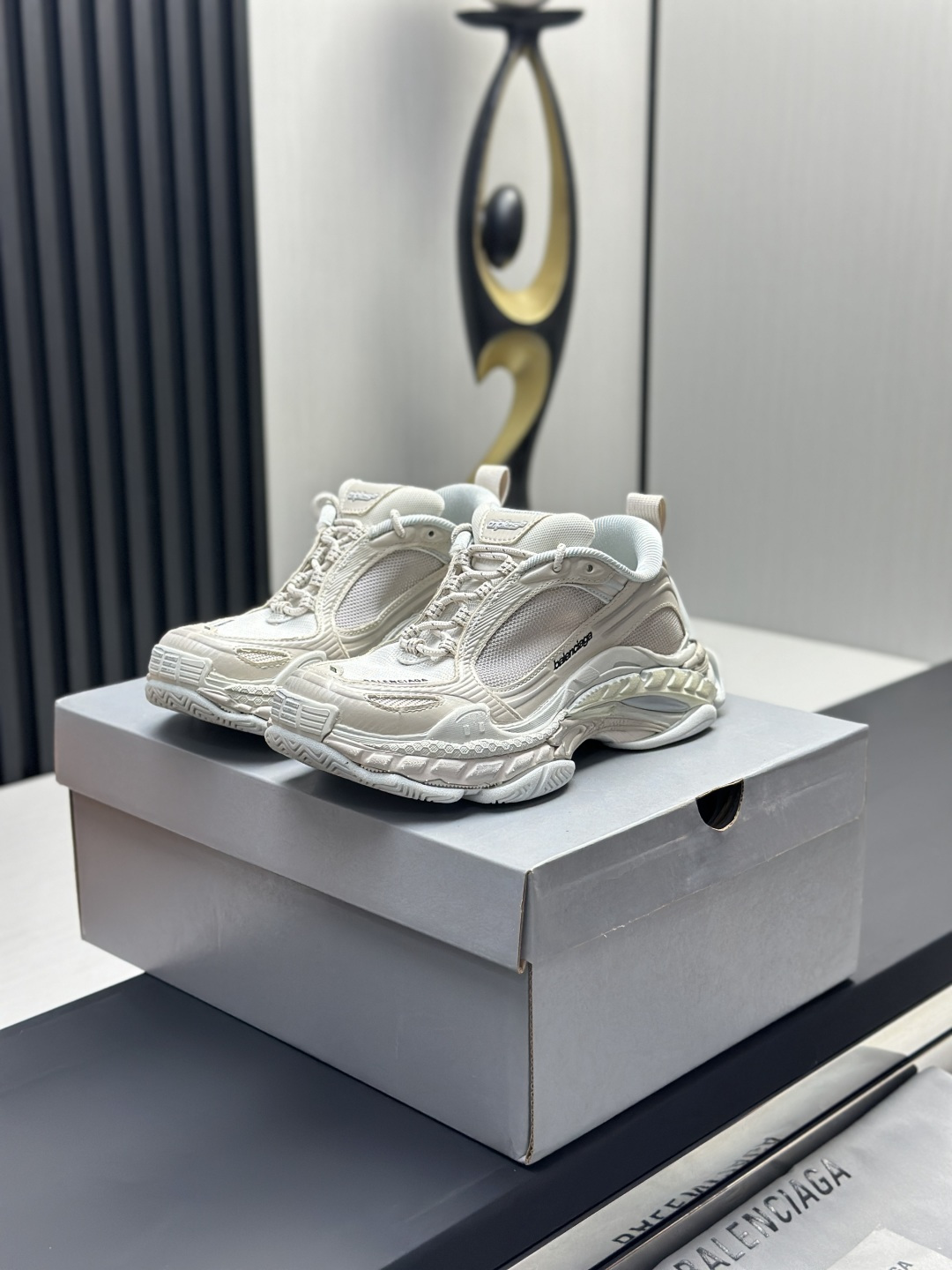 Balenciaga Women's Shoes Factory 𝗕𝗔𝗟𝗘𝗡𝗖𝗜* genuine TPU "Balenciaga" LOGO — Premium Replica