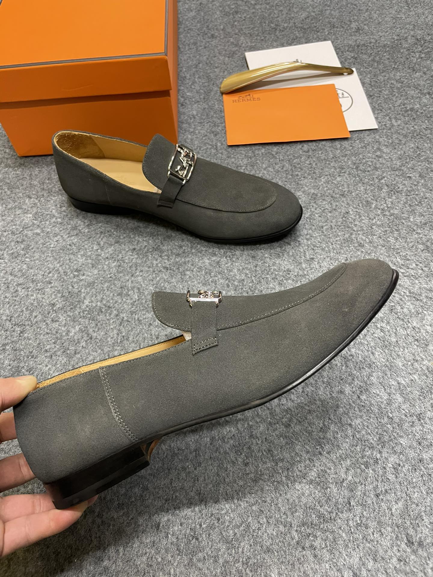 Hermes shoe Please contact the homepage for this multi-color detailed picture and real-life video — 1:1 Replica For Sale