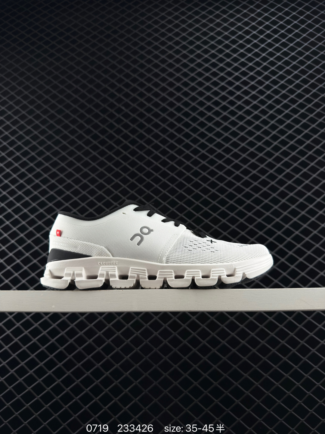 On Cloud 6 X White Black Or All Black EU 35-45 Running Shoe Running Sneakers - Unisex BS-85527