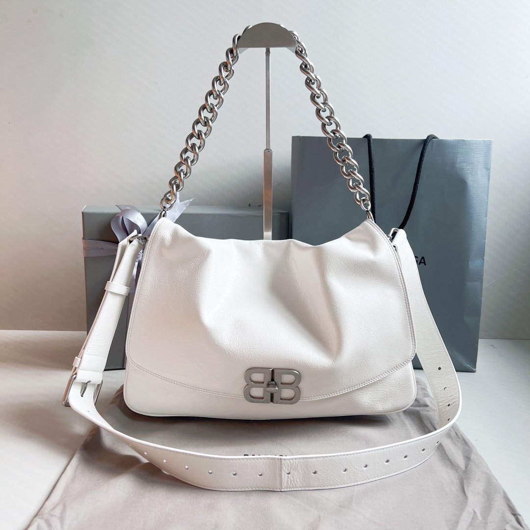 Sac Balenciaga Large {huile cire blanc}