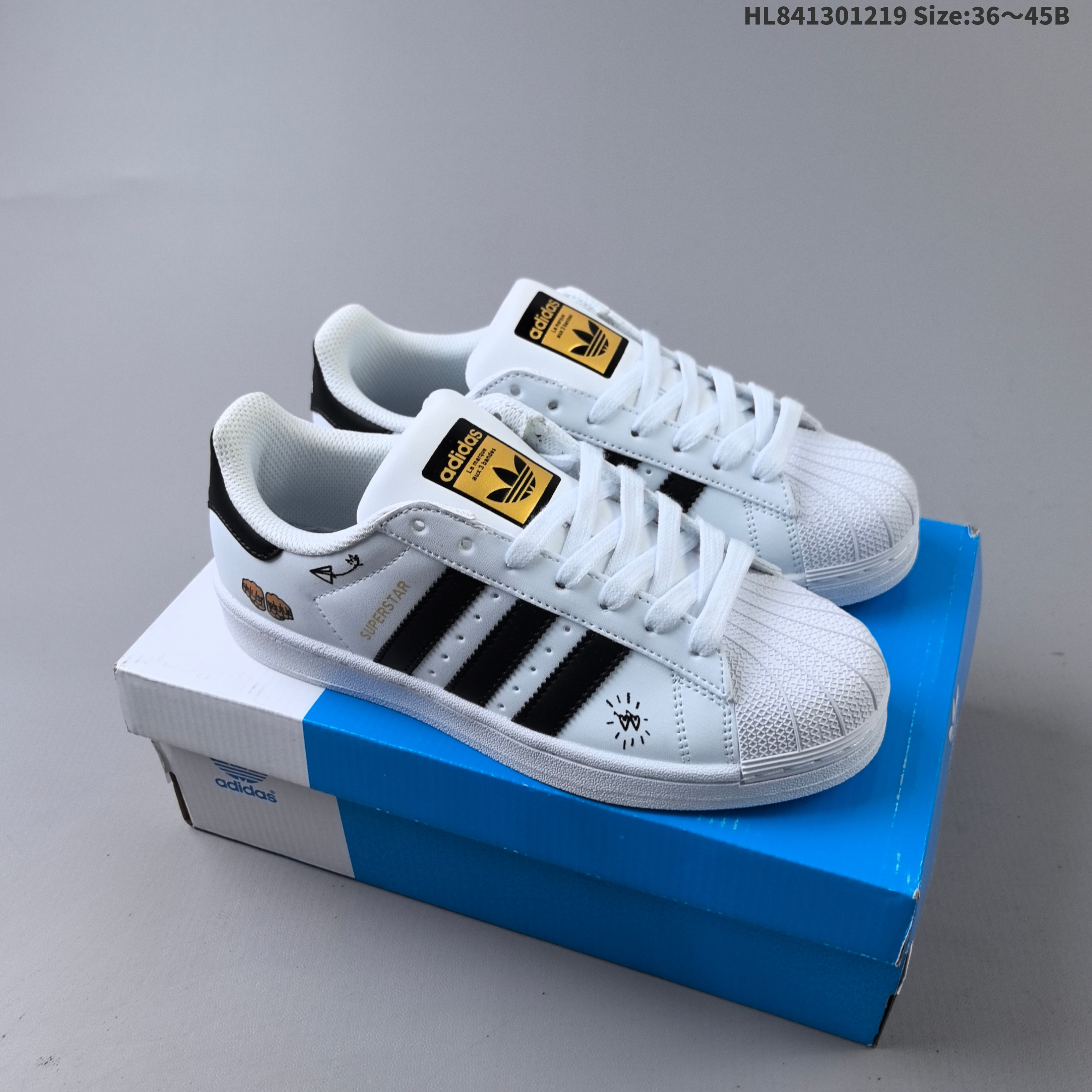 Adidas Originals Superstar:C77124:36 — Premium Replica
