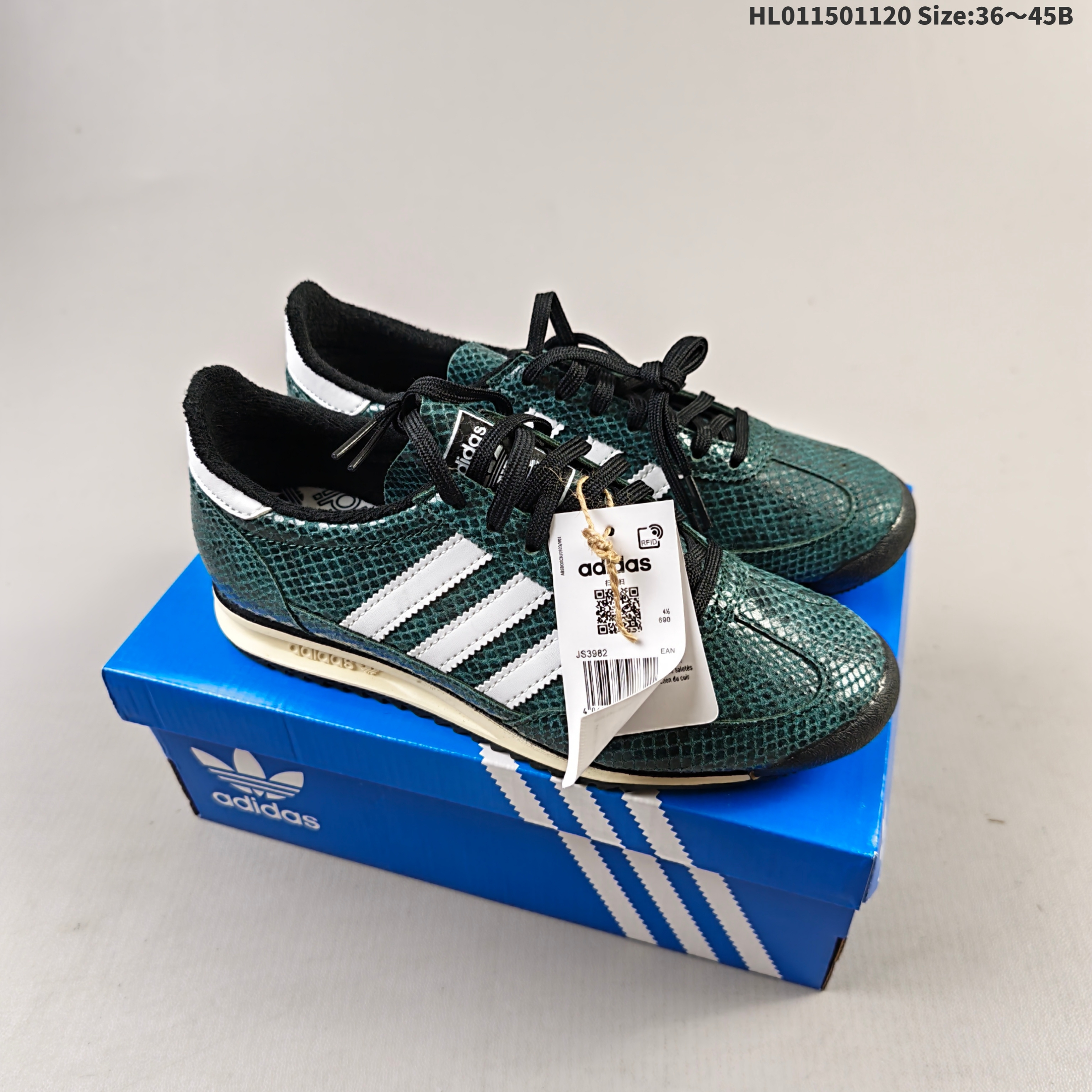 Adidas Wales Bonner X Adidas SL72 OG JS3982 HL011501120 Size:36-45 B — 1:1 Replica For Sale