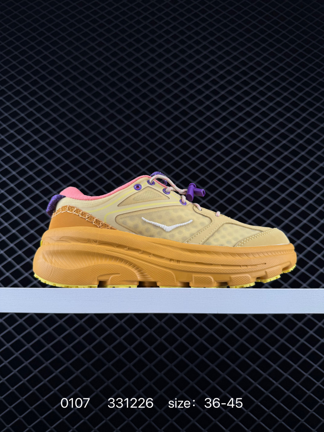 HOKA ONE ONE Other HOKA ONE Ortholite HO Premium Replica High-end Men s And Women s Fashion Sports Running And Basketball Shoes Up To 95 Off Retail During The Current Promotion Beige Orange Pink Purple Yellow EU 36-45 Running Shoe Running Sneakers BS-86330