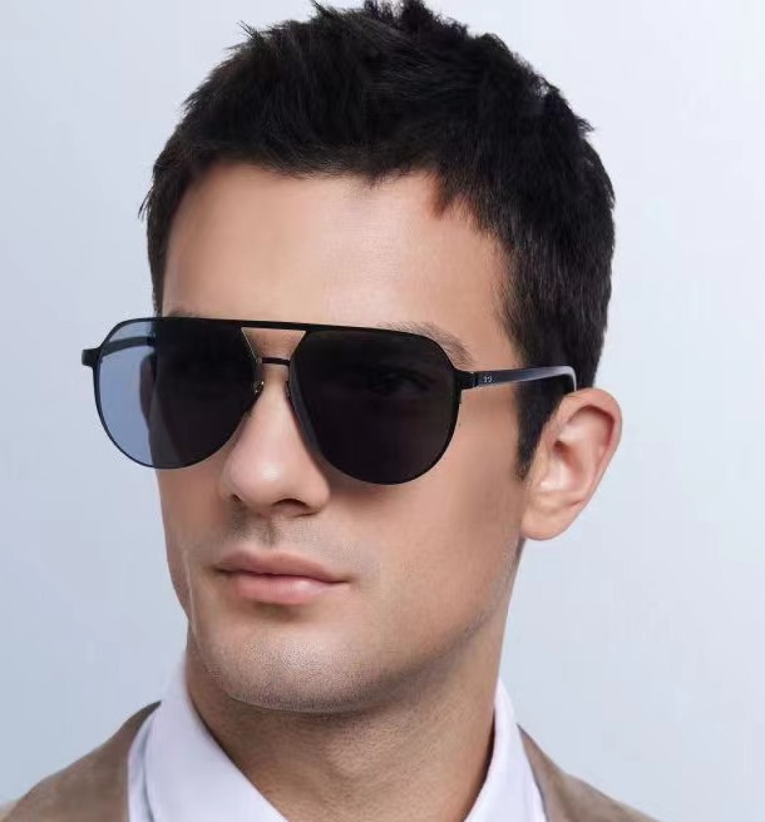 LV glasses LV men's colorful aviator polarized sunglasses Material: HD nylon thickened card slot — 1:1 Replica For Sale