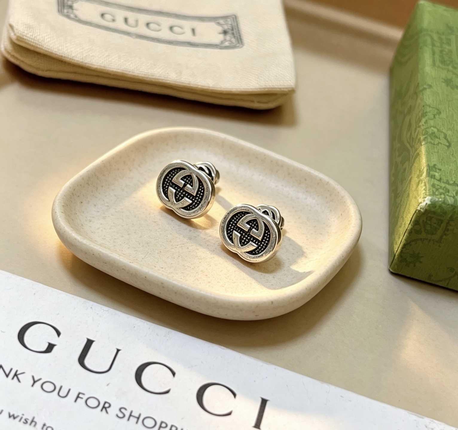 Gucci Jewelry New Arrival 𝐆𝐮𝐜𝐜𝐢Gucci Anger Forest Series g Series Gucci — 1:1 Replica For Sale