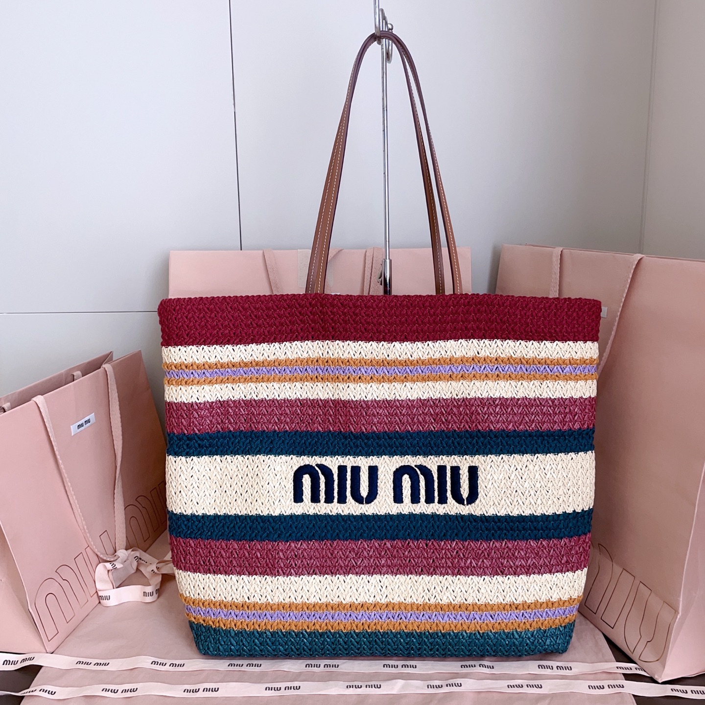 Borsa Miu 5 BG228 Miu 40 X34 X16 CM