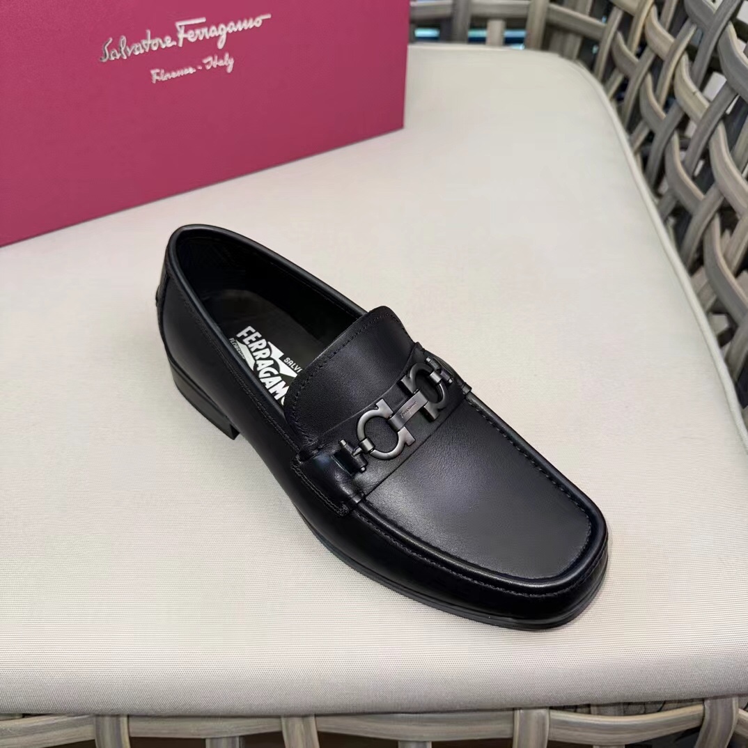 Ferragamo shoe Please contact the homepage for this multi-color detailed picture and real-life video — 1:1 Replica For Sale
