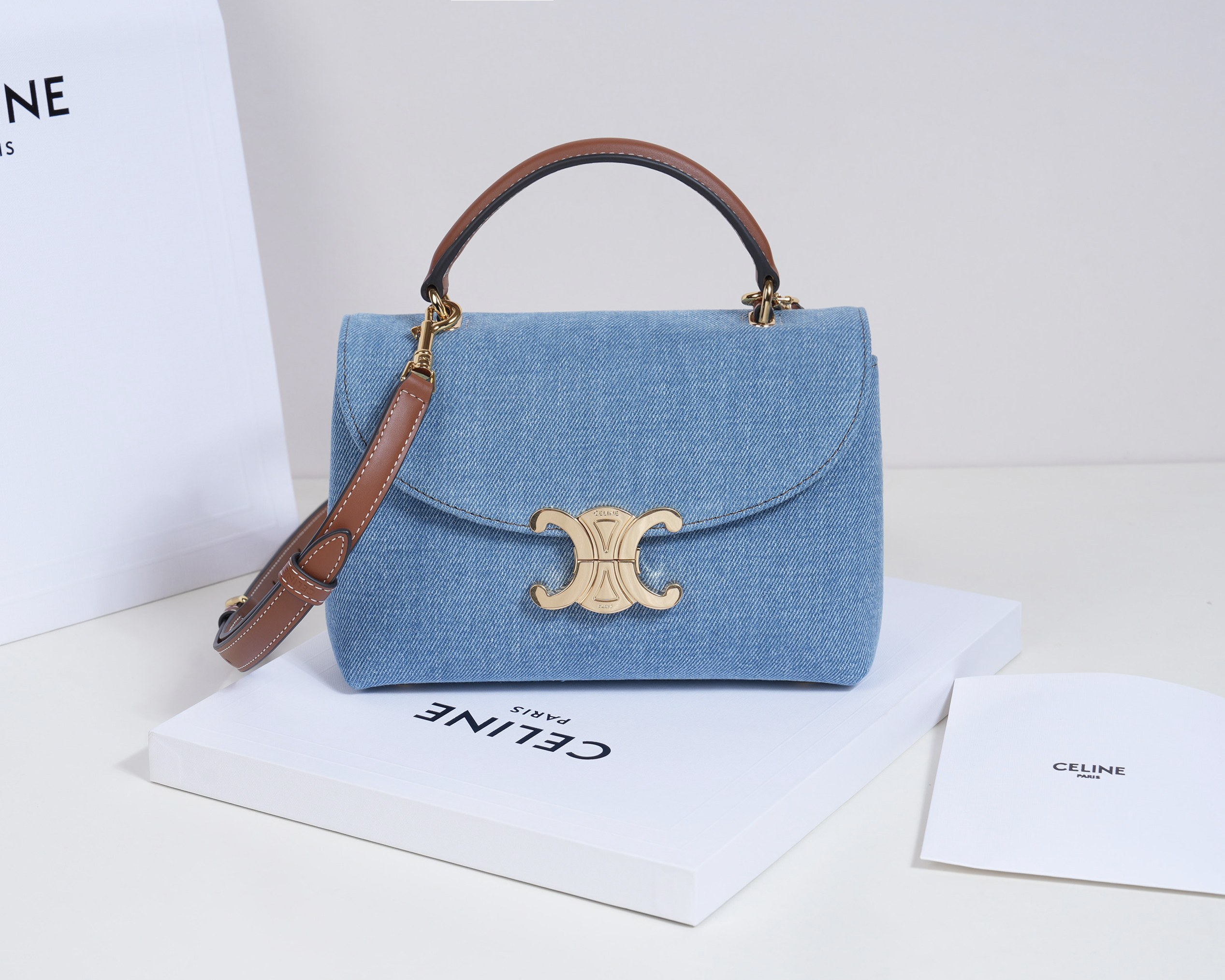 Borsa Celine originale 118112 20 5x13x8cm