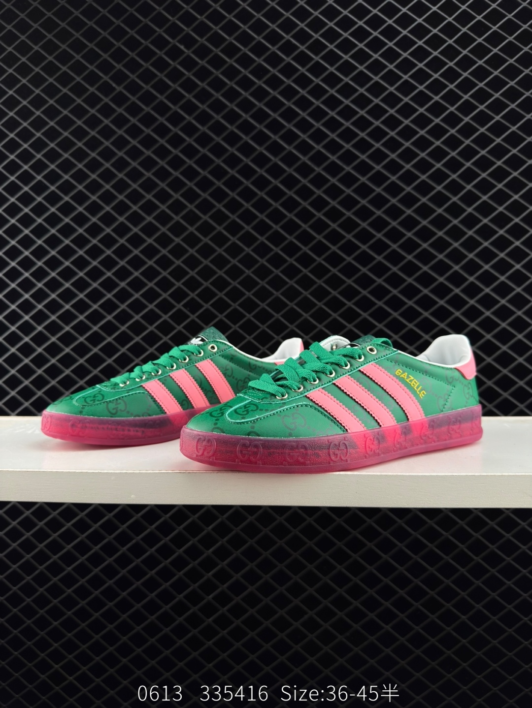 Adidas originals x Gucci Gazelle 2022 737966 FAAW3 3746 36-4 — Premium Replica