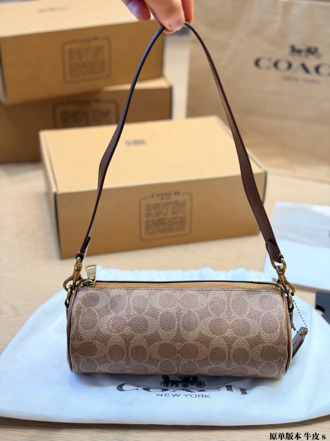 COACH bag Original version cowhide — photo 4