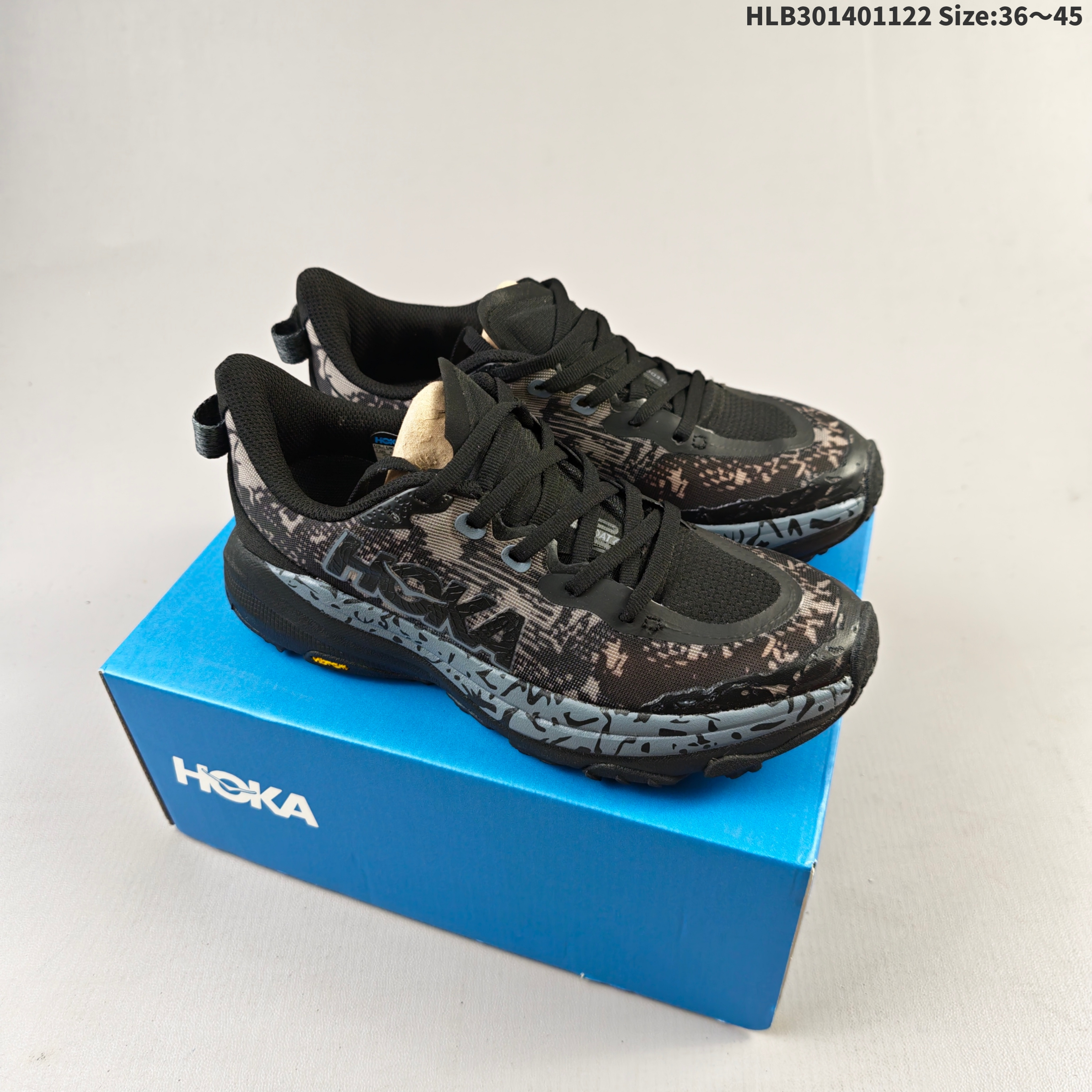 HOKA ONE ONE Speedgoat 6 Black Grey Brown EU 36-45 Trail Shoe Trail Running Sneakers - Unisex BS-69455