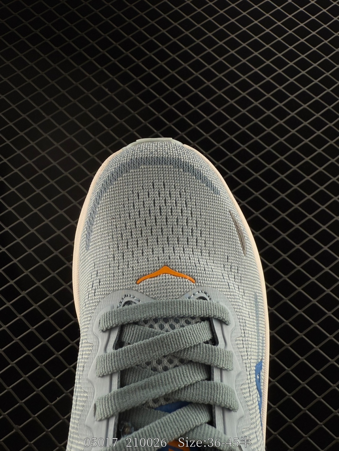 HOKA ONE ONE Bondi 9 Light Grey Blue Orange EU 36-45 Running Shoe Running Sneakers - Unisex BS-86647
