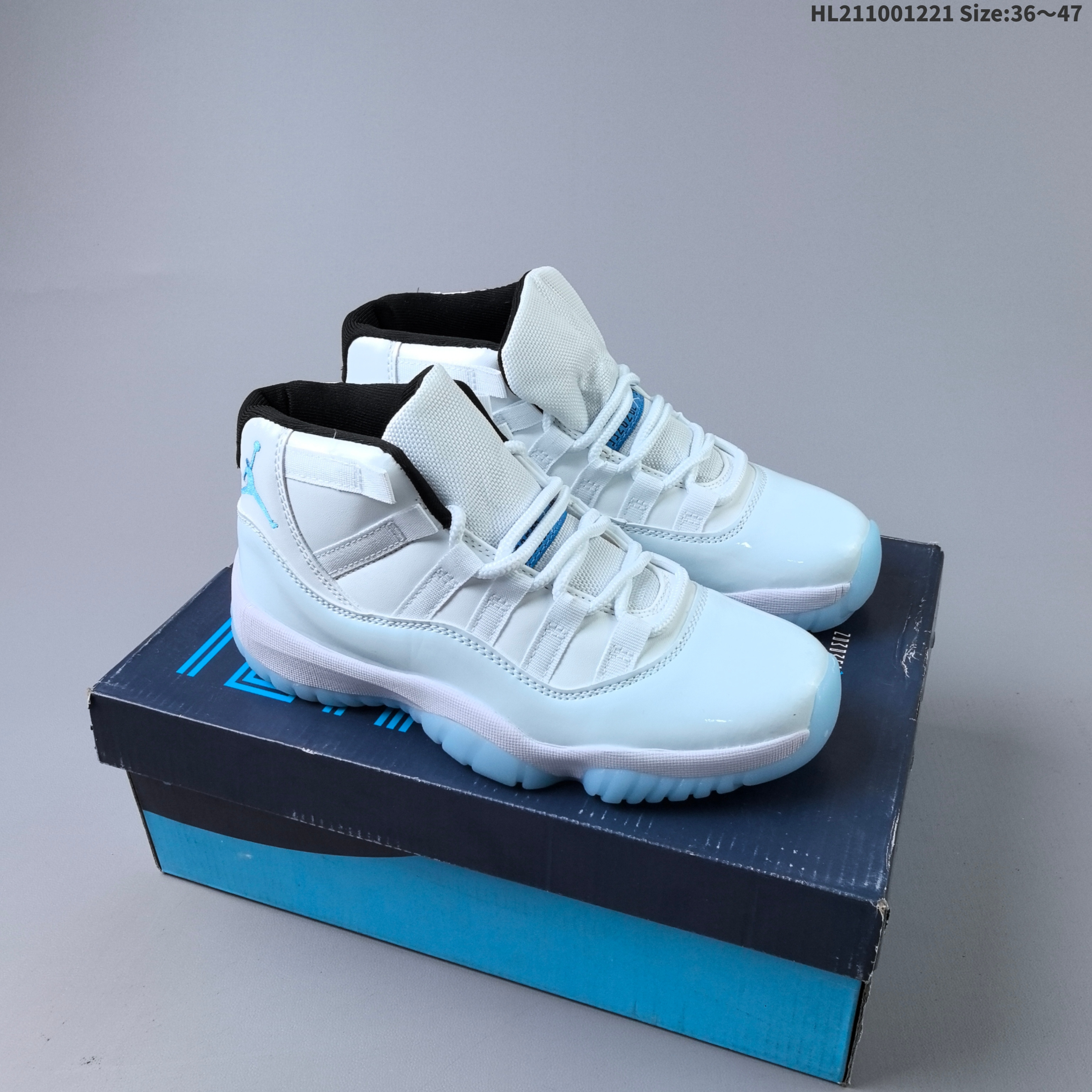 Nike Air Jordan 11 Retro Low LE"Navy Snakeskin"AIR JORDAN 580521 HL2110 — 1:1 Replica For Sale