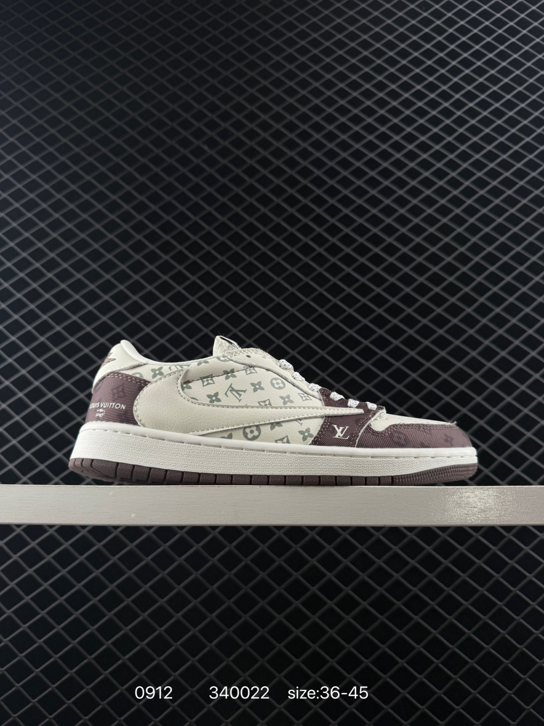 AIR JORDAN Travis Scott x Air Jordan 1 ” Reverse Mocha “ AJ1 1 TS:DM7866-002:3 — 1:1 Replica