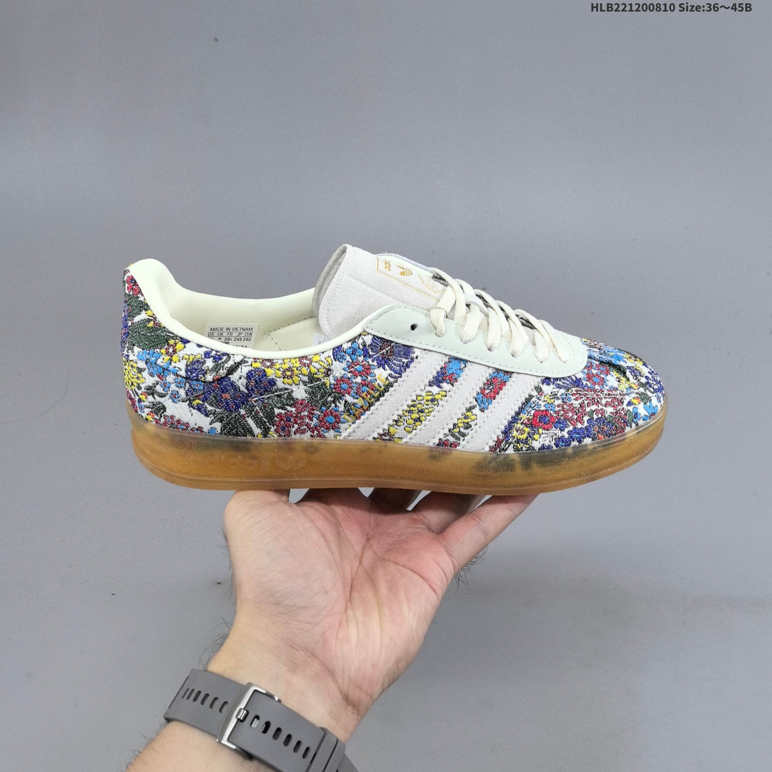 Adidas Originals Gazelle Indoor:JP5309 ID:HLB221200810 Size:36-45 B — AAA Quality Replica