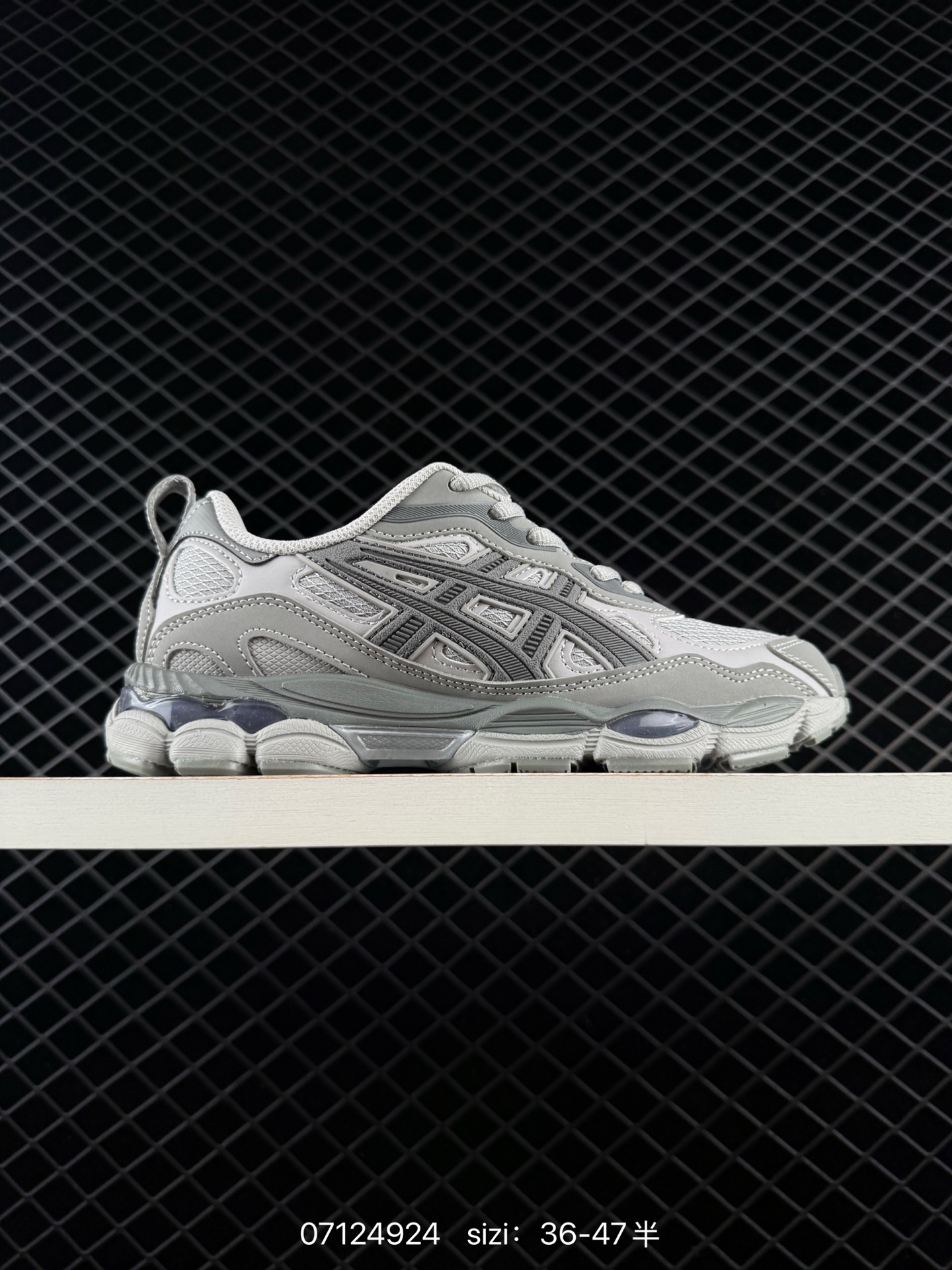 ASICS GEL-KAHANA 8 Grey Black EU 36-47 Trail Shoe Trail Running Sneakers - Unisex BS-81741