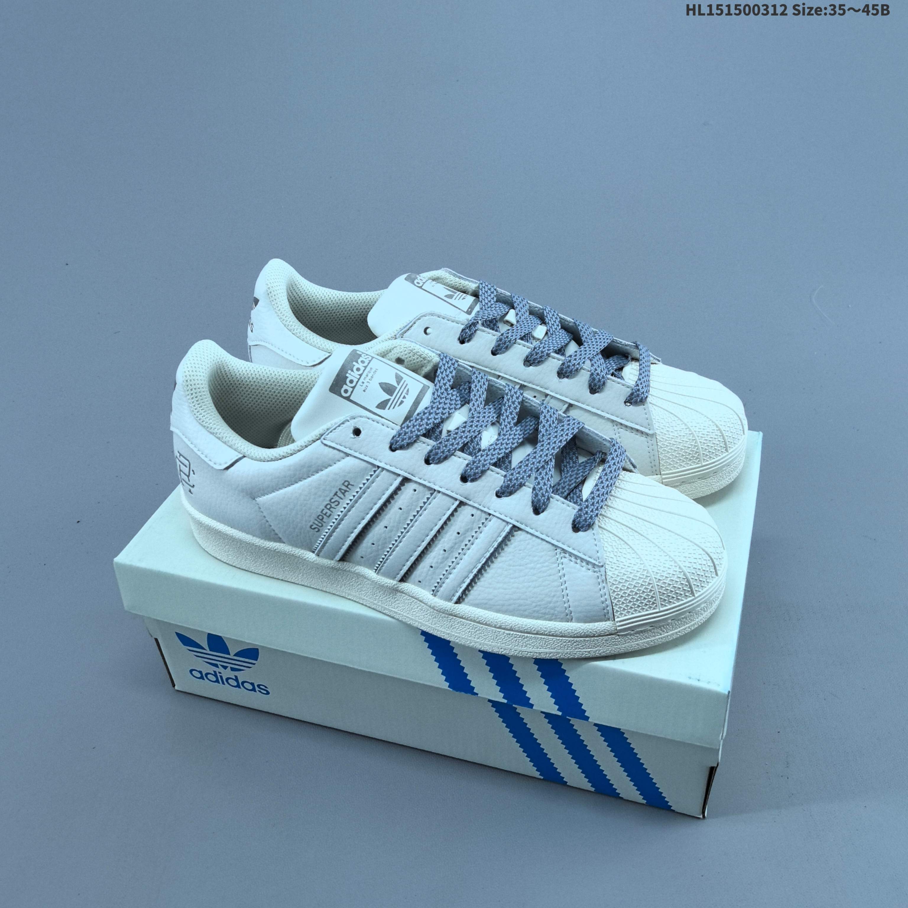 Adidas Originals Superstar:HQ0458:36 — Premium Replica